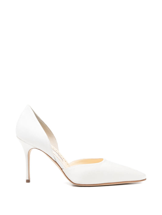 Taylerbinu pointed heeled pumps