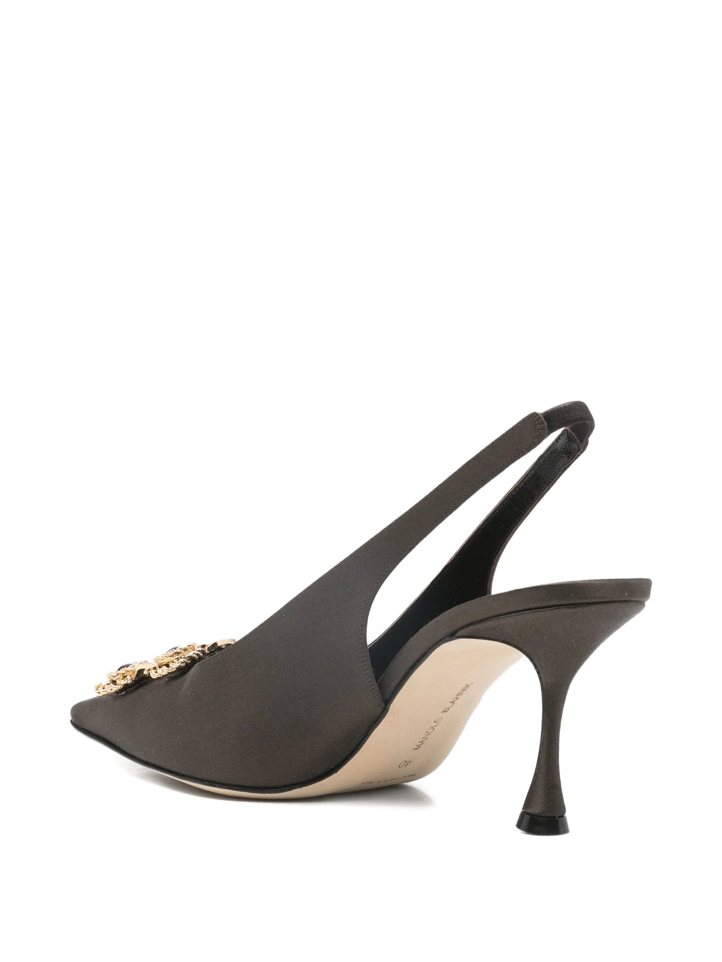 embellished cupida pump