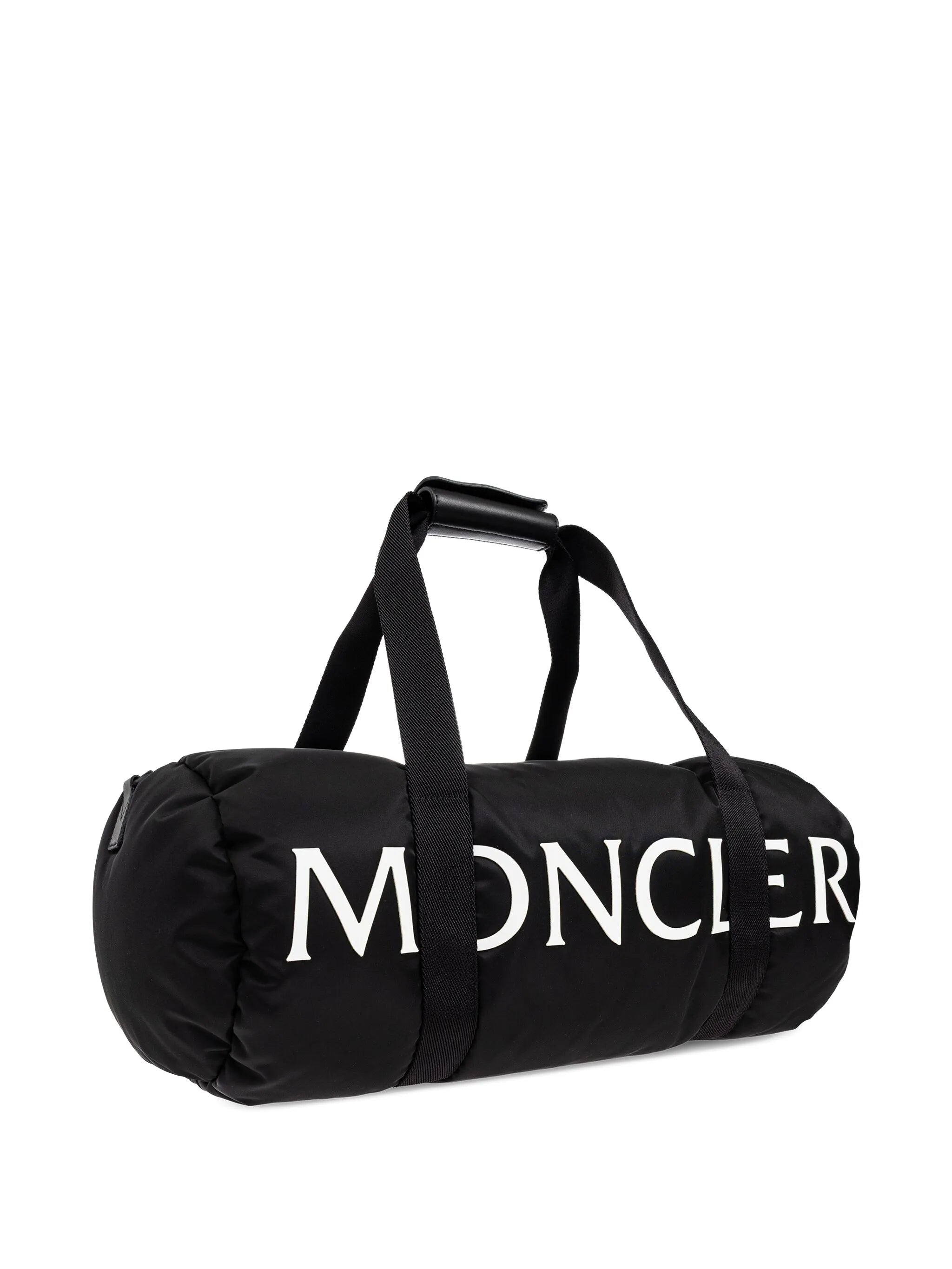 logo-lettering duffle bag