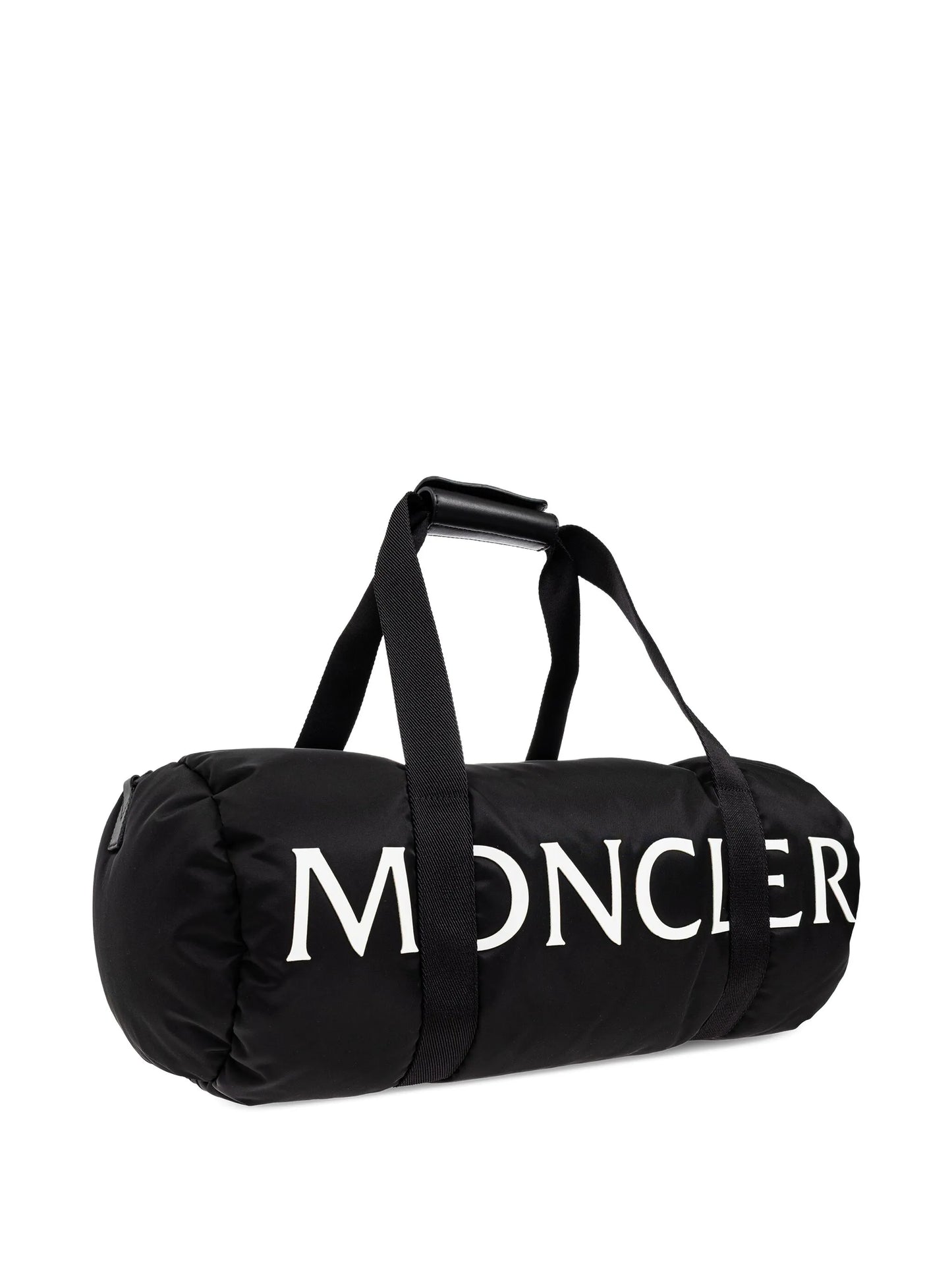 logo-lettering duffle bag