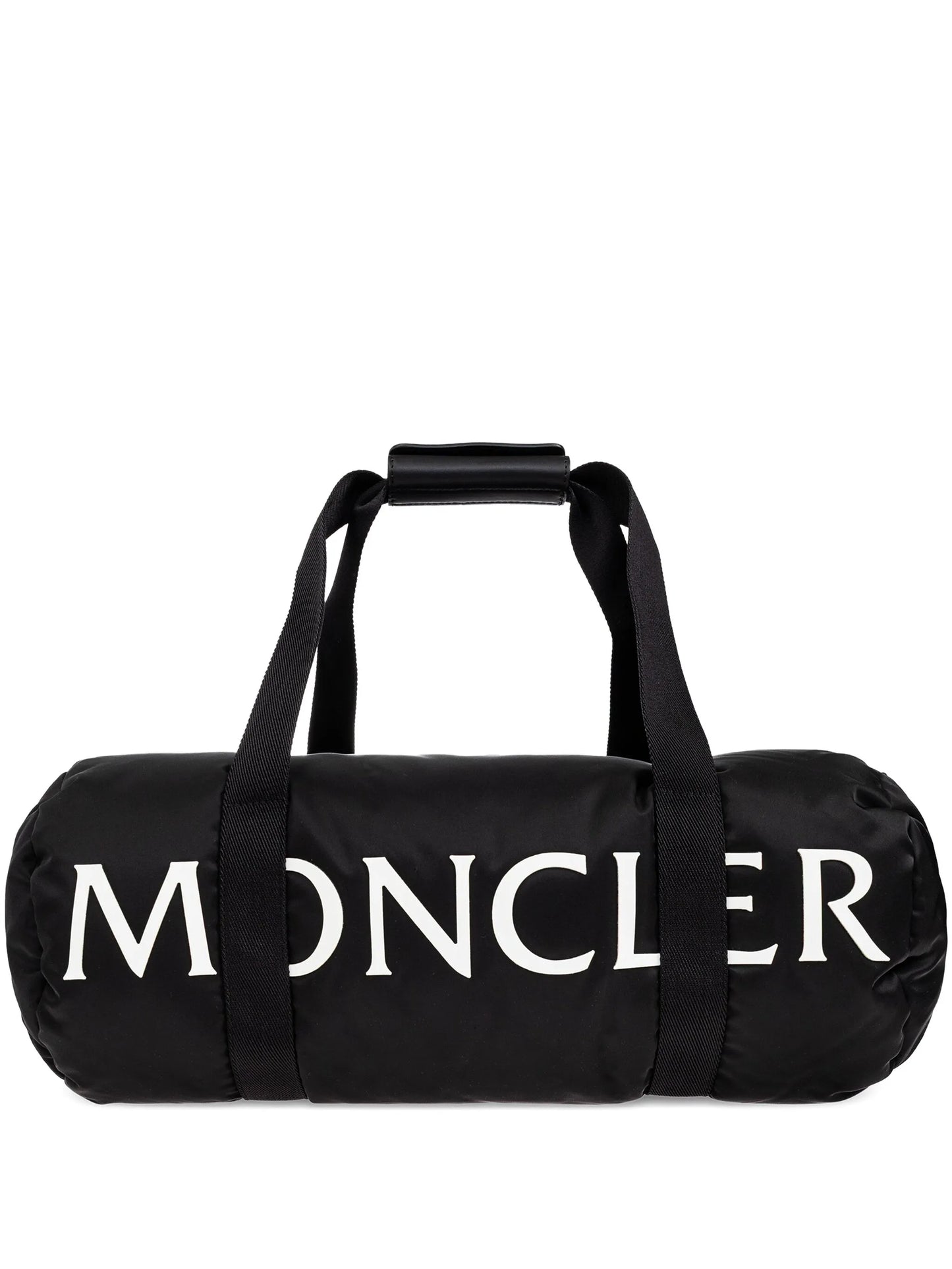 logo-lettering duffle bag