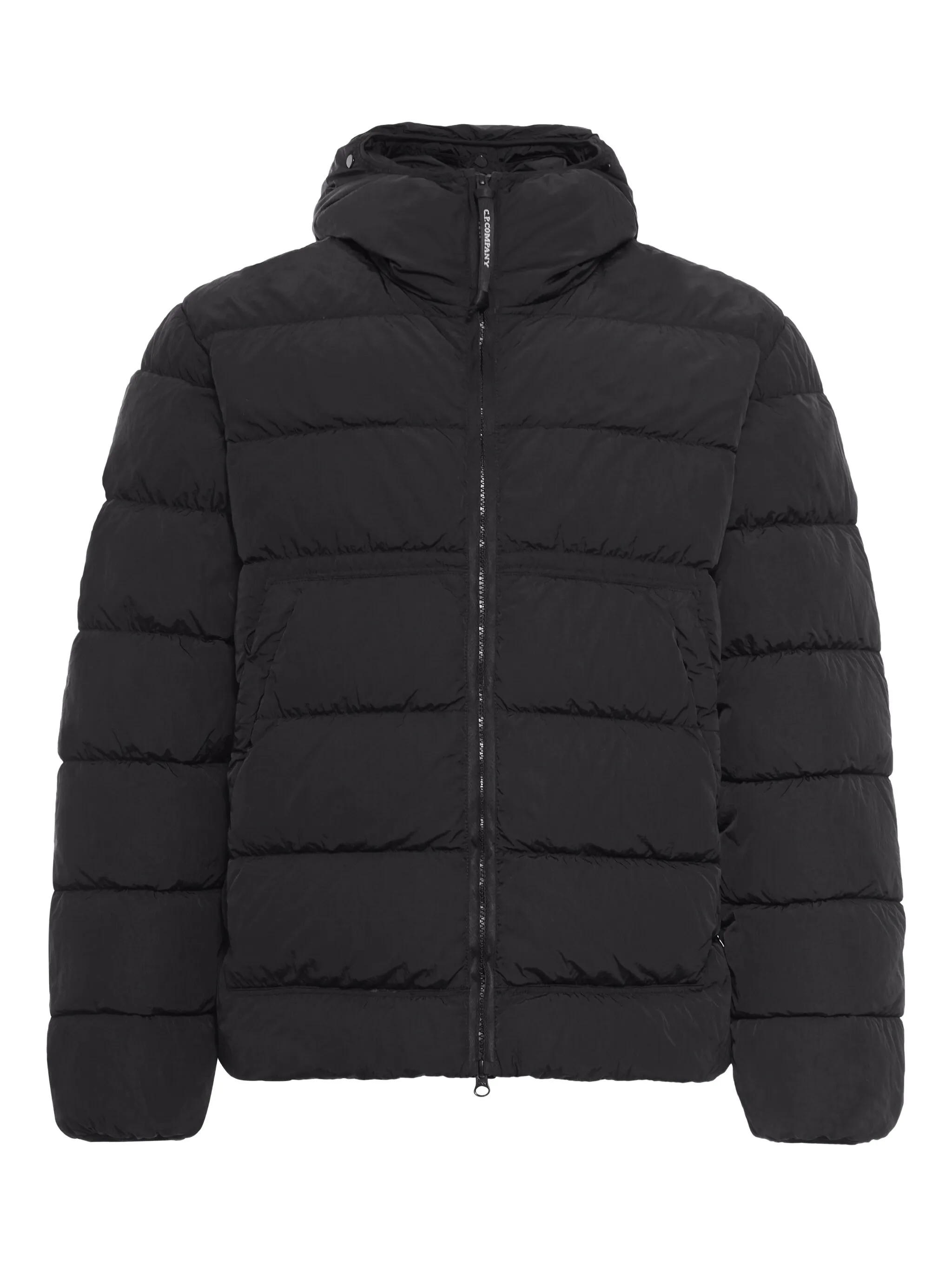 Chrome-R hooded puffer jacket