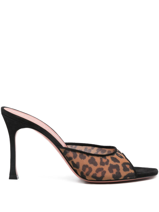 95mm Alexa heeled mules