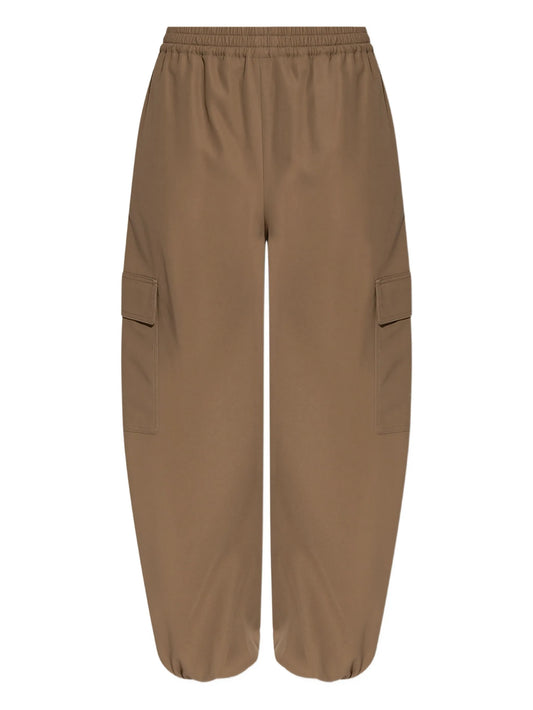 Glauco elasticated tapered trousers