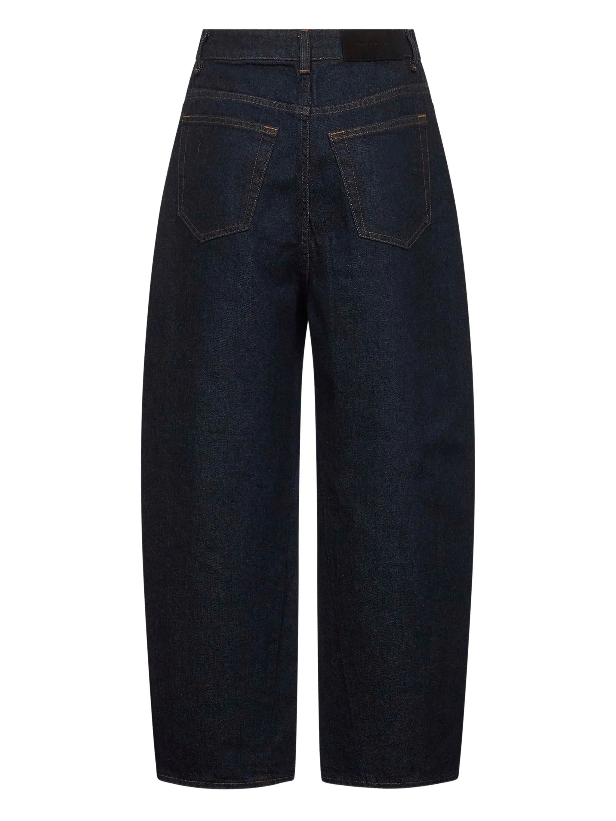cocoon-leg jeans