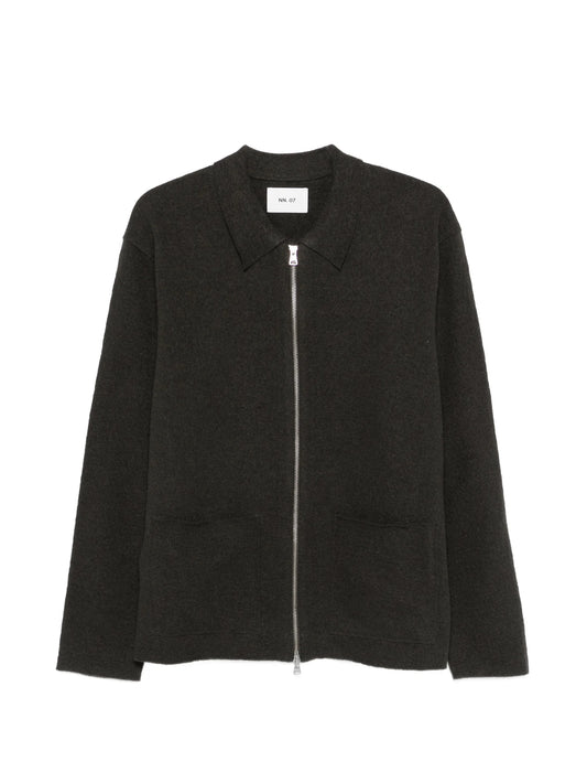 Jonas 6398 zipped cardigan