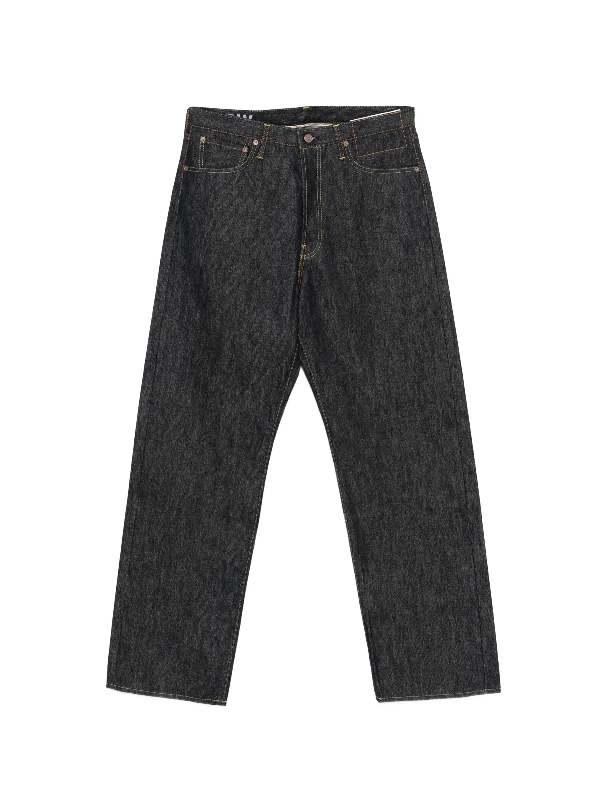 raw-finish jeans
