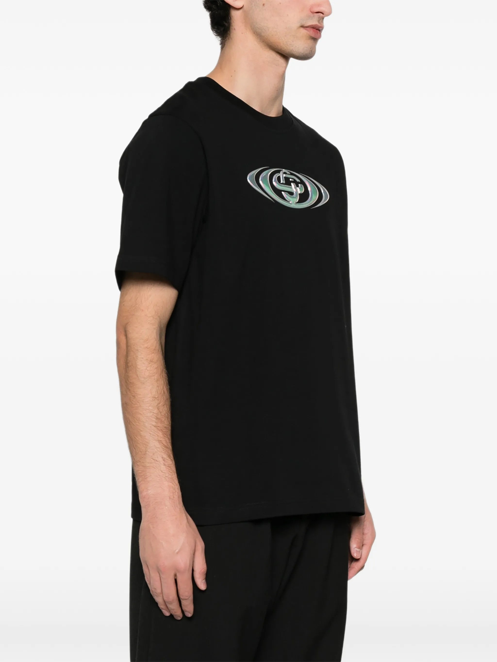warped-logo classic T-shirt