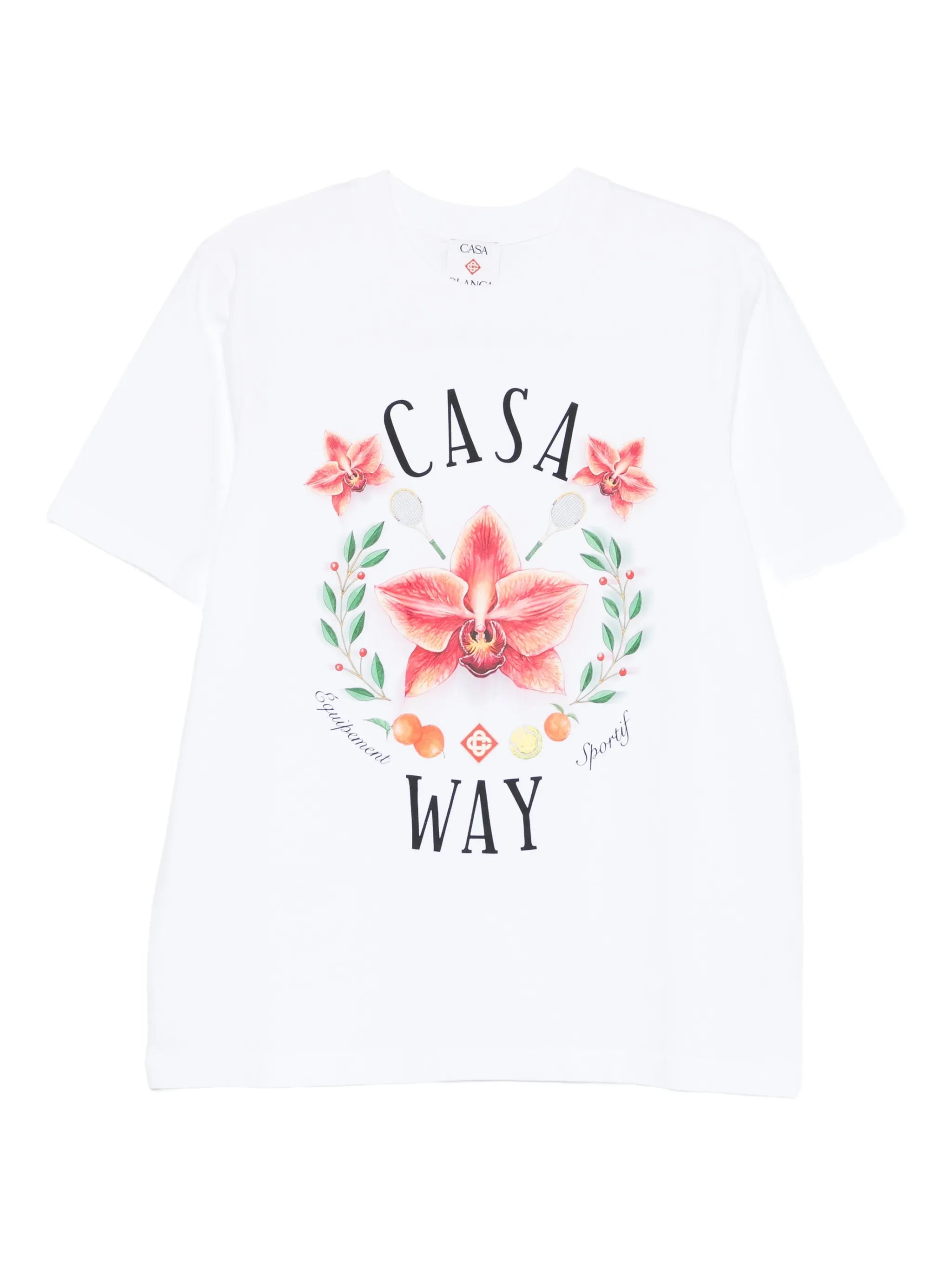 Orchid graphic classic T-shirt