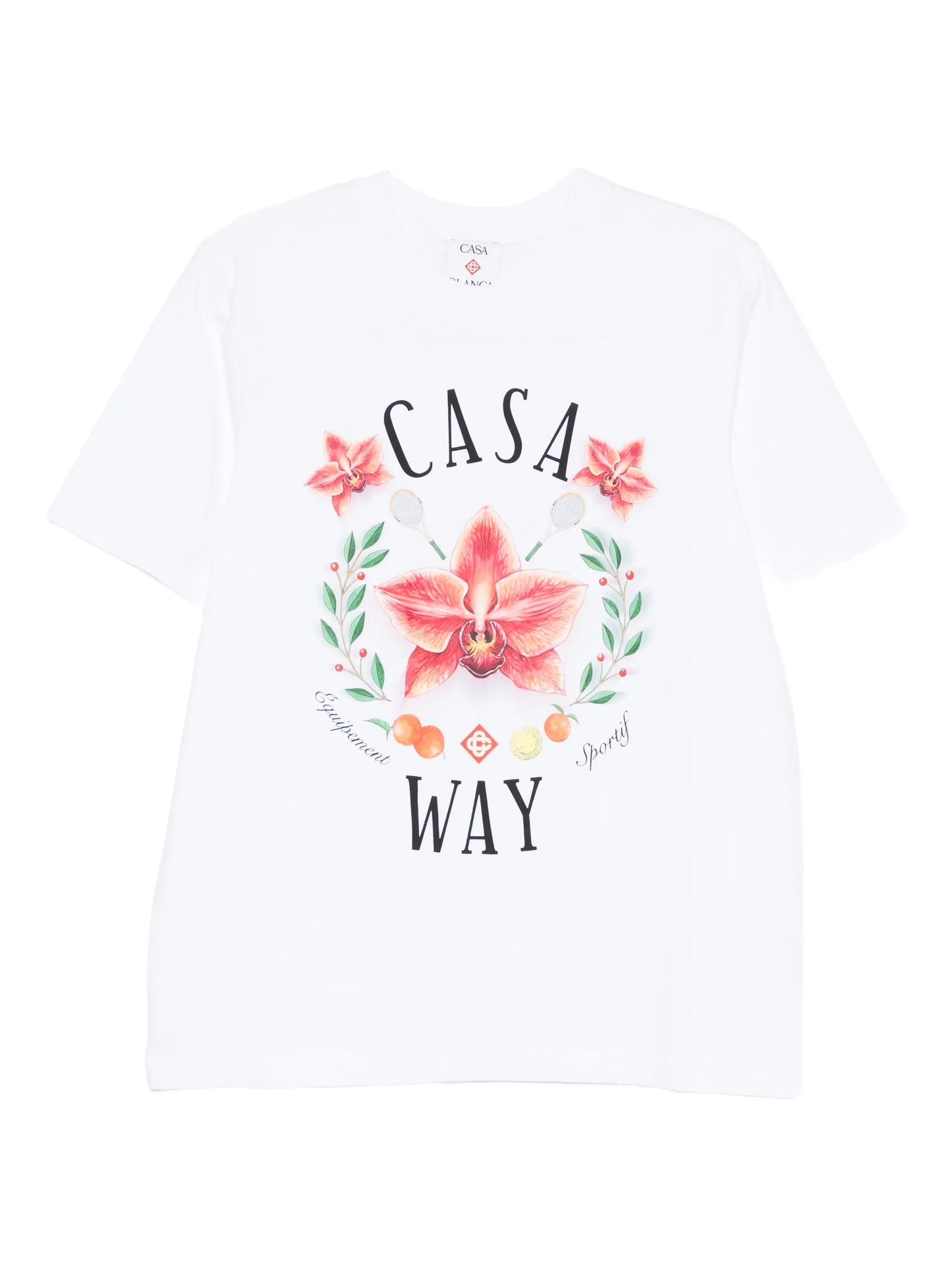 Orchid graphic classic T-shirt