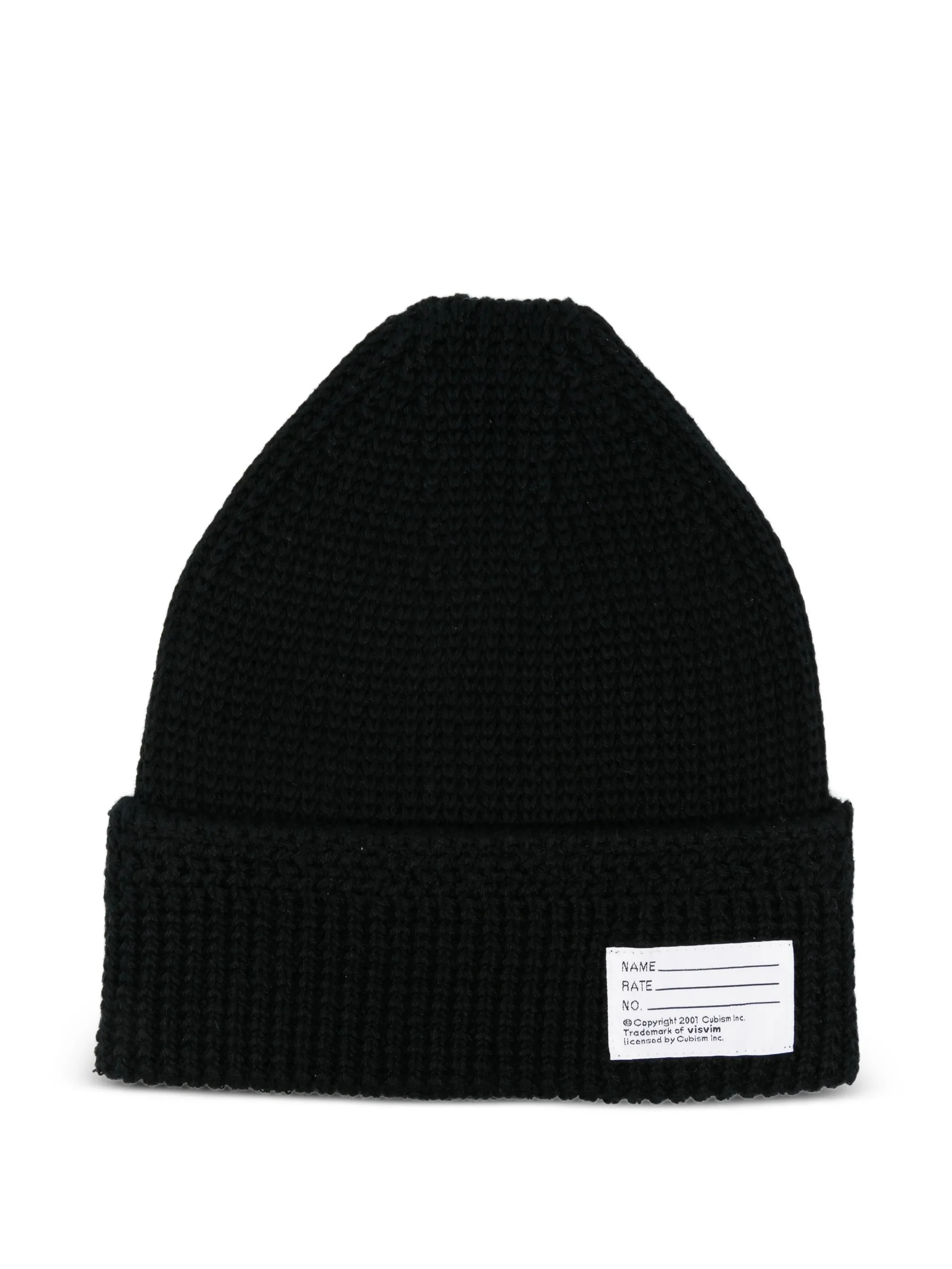 label-detail beanie