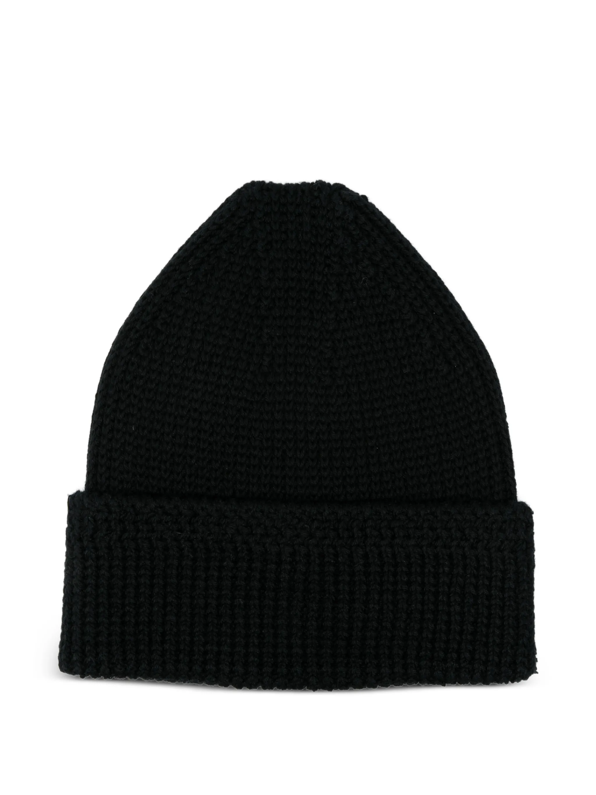 label-detail beanie