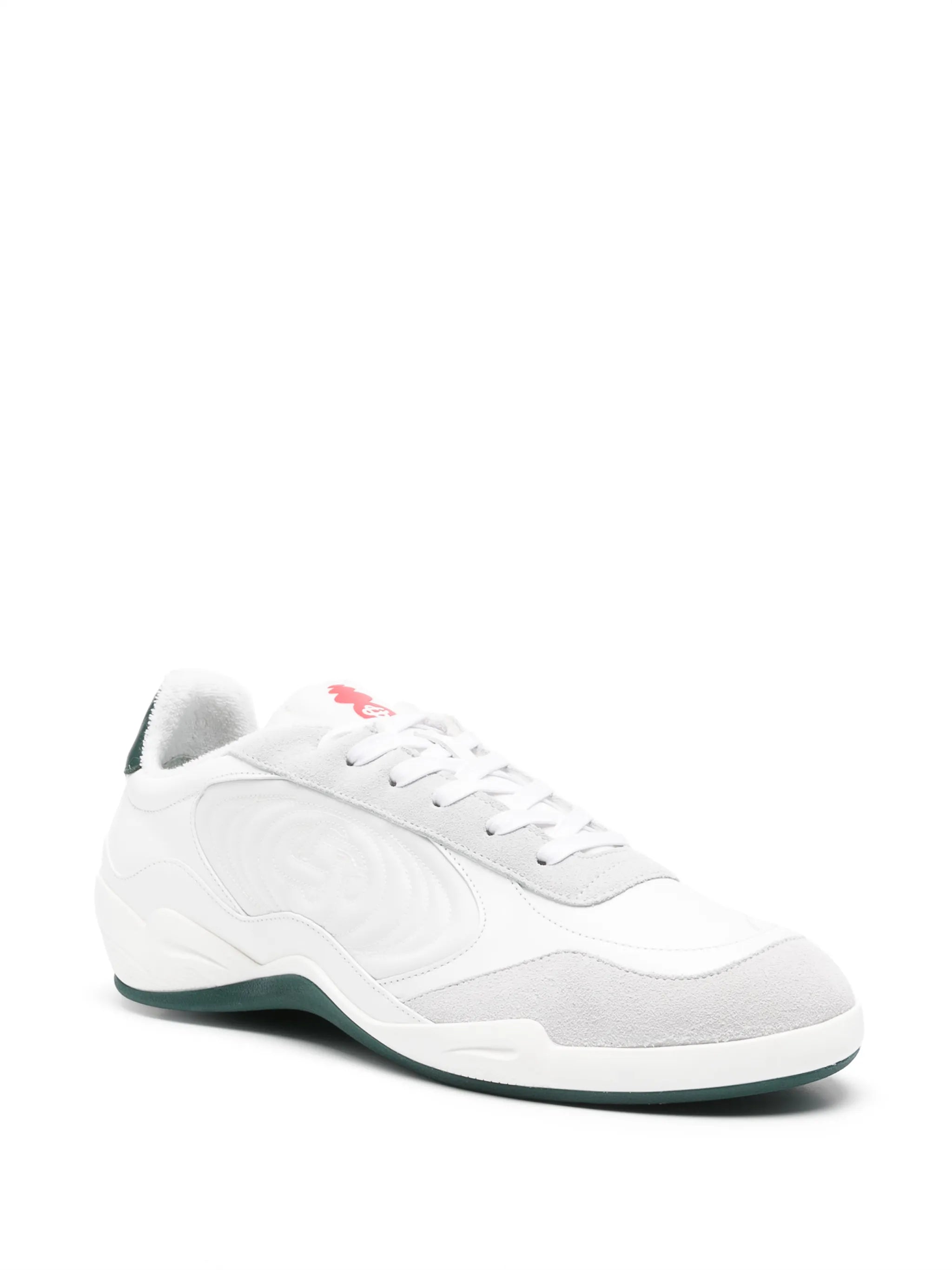 Squash logo-detail lace-up sneakers