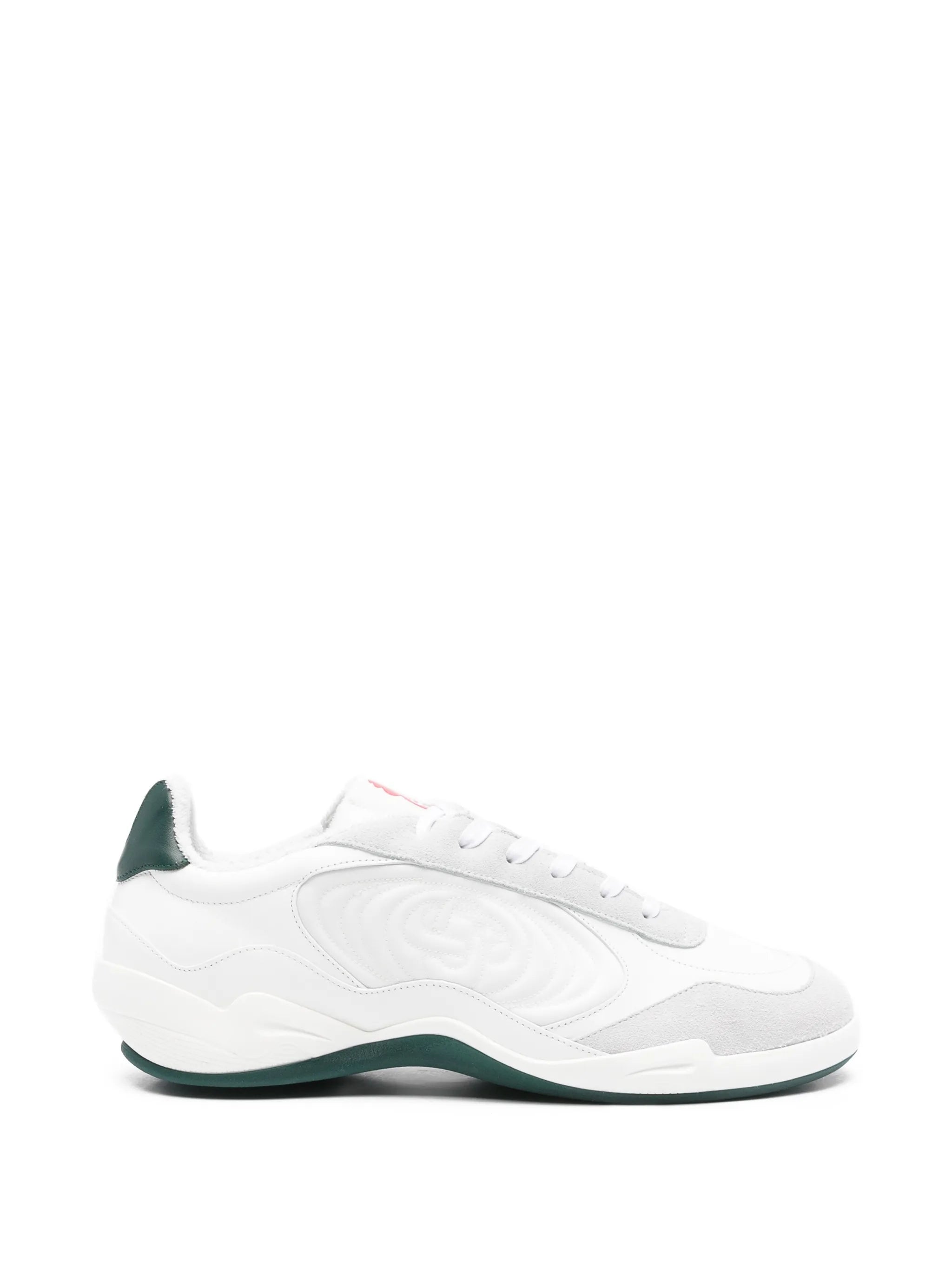 Squash logo-detail lace-up sneakers