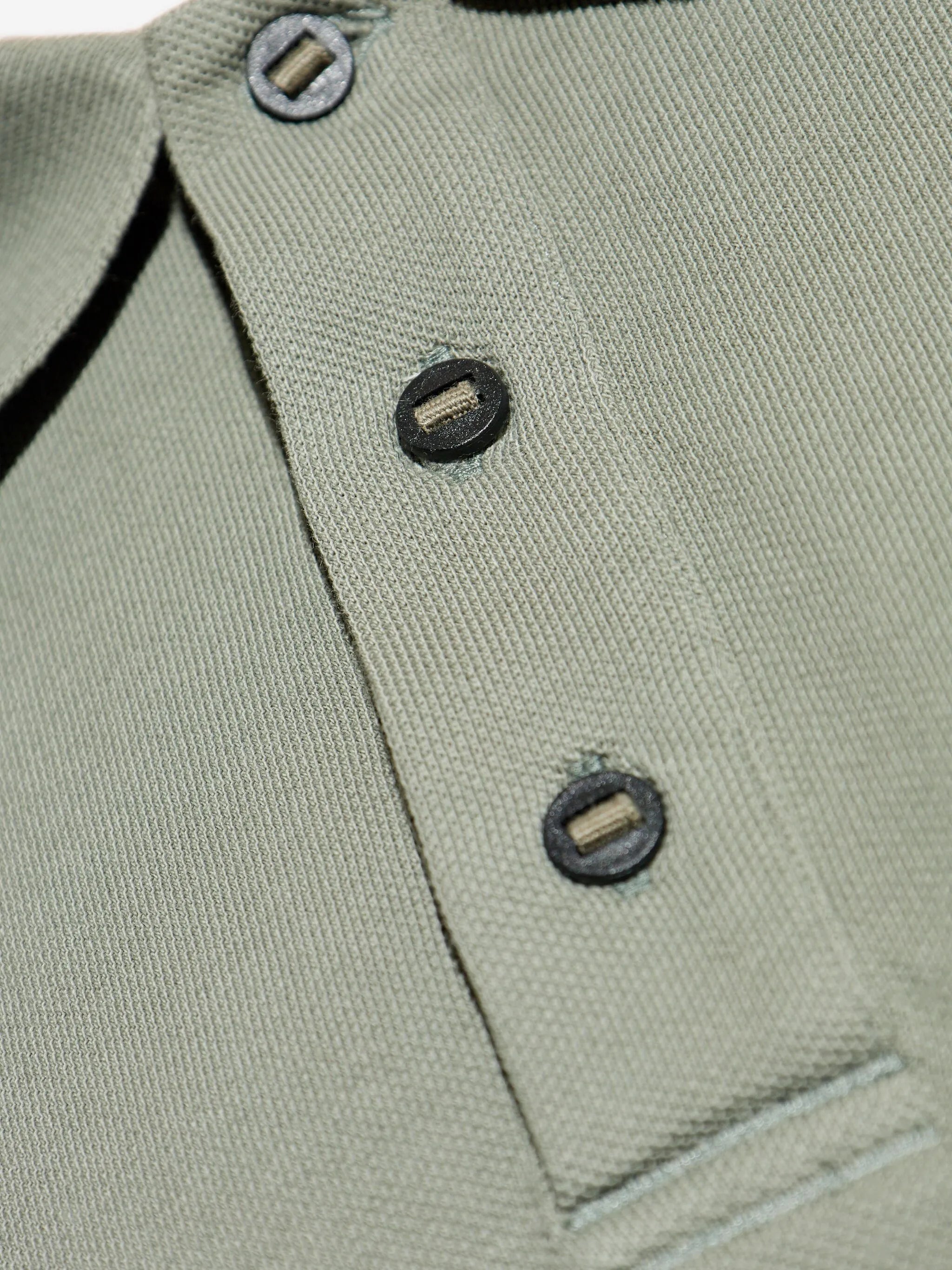 logo-patch polo shirt