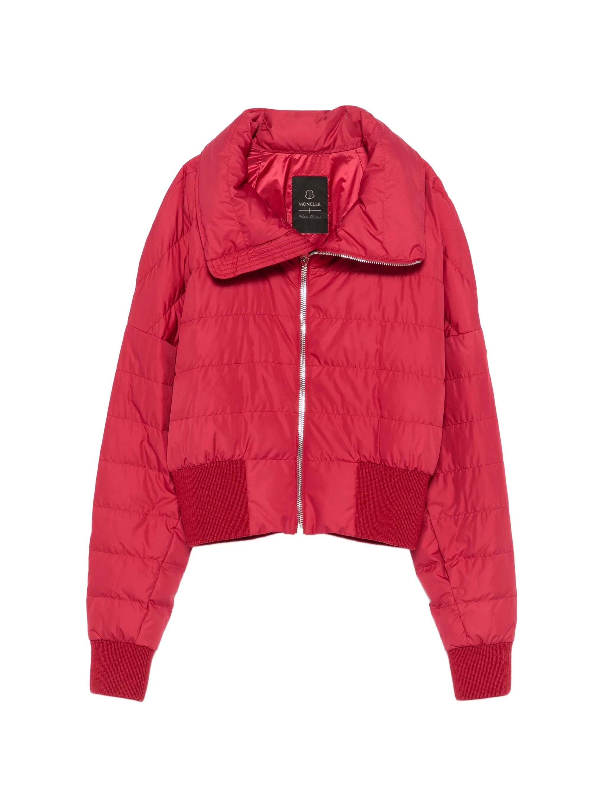 cropped quilted jacket