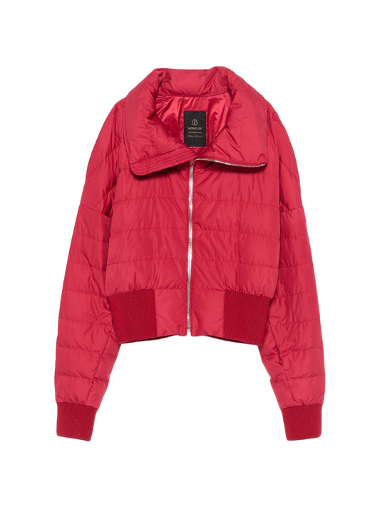 cropped quilted jacket