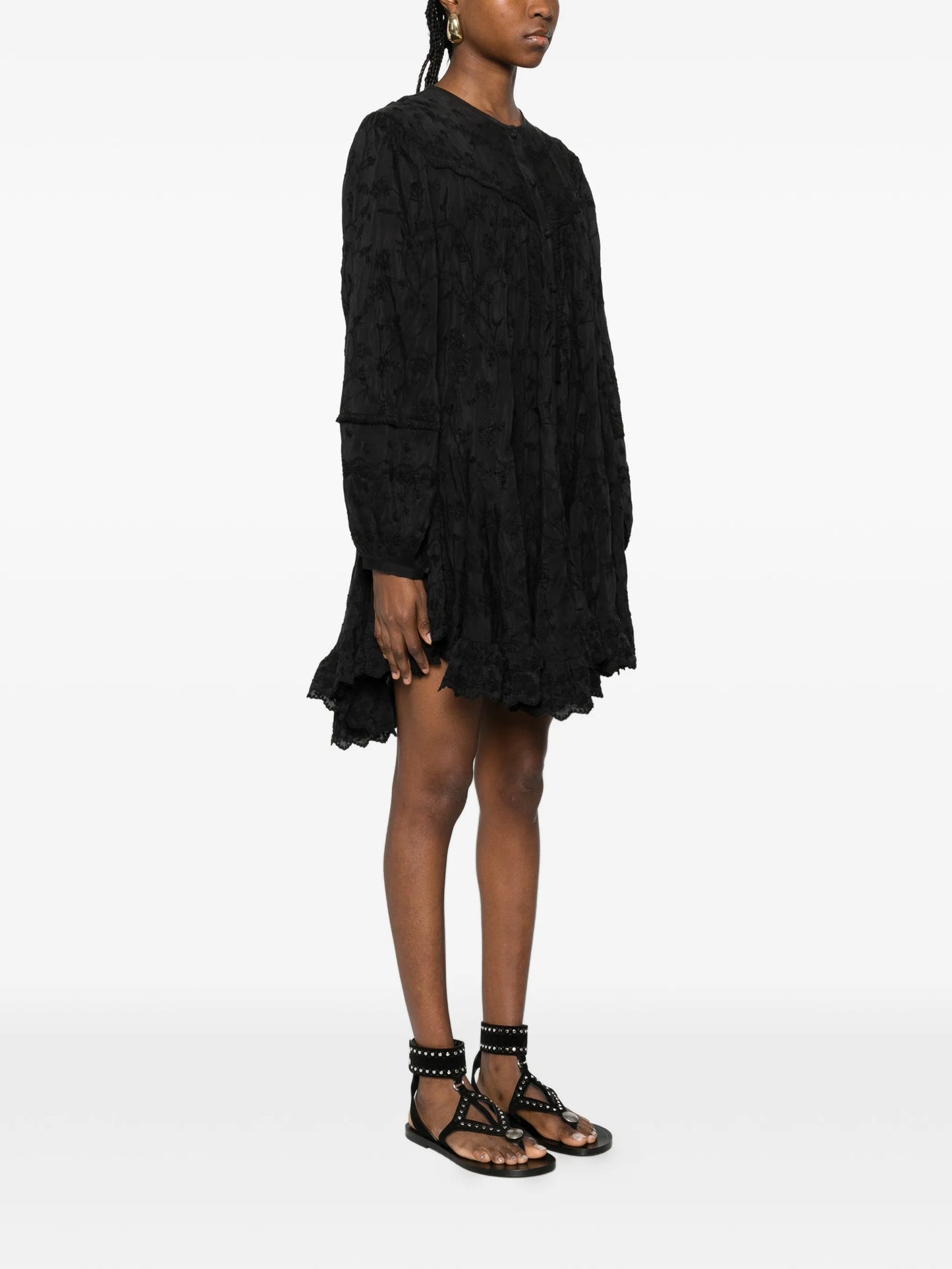 Zame long-sleeved mini dress