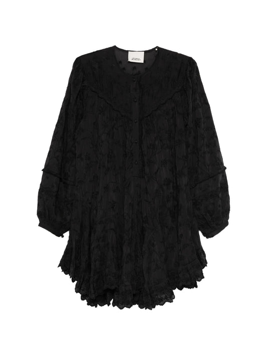 Zame long-sleeved mini dress