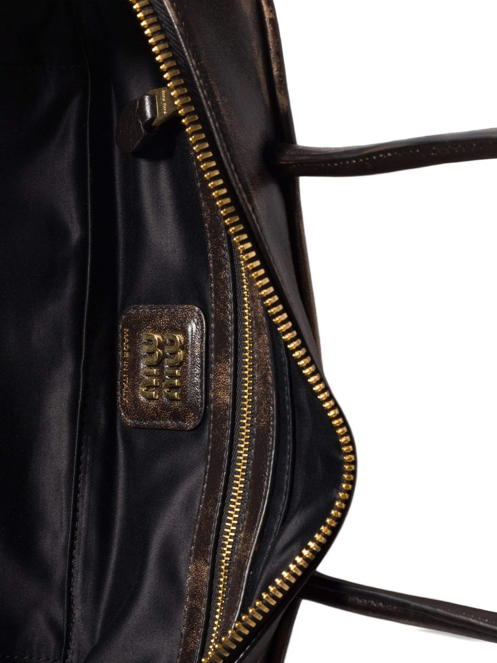 Beau logo-embossed tote bag