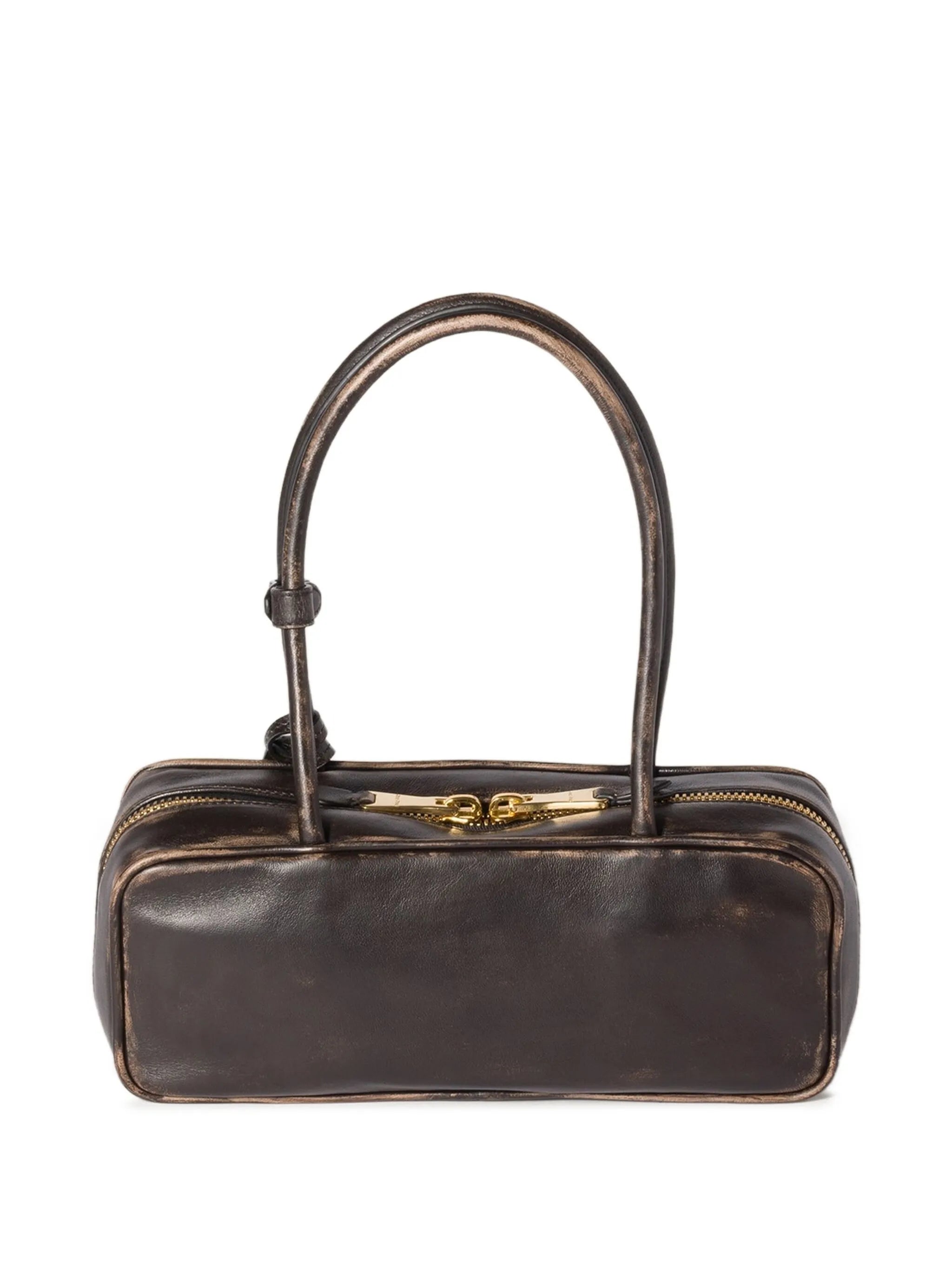 Beau logo-embossed tote bag