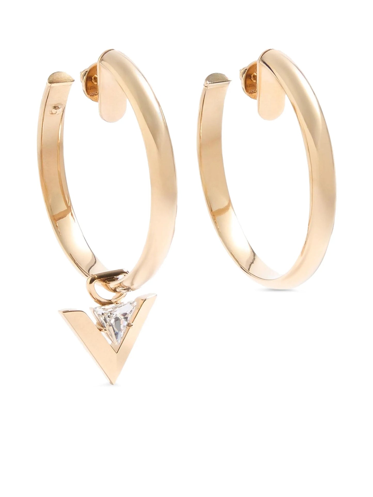 Je Les V-metal earrings