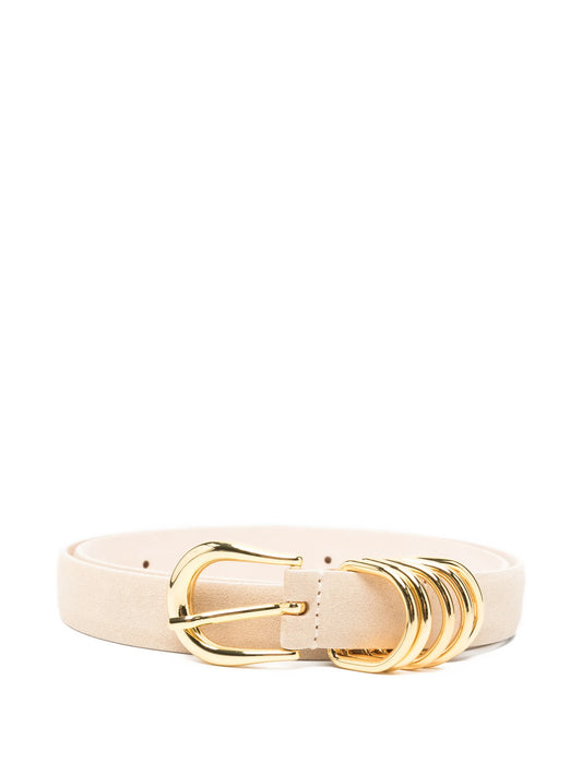 Hollyhock ring belt