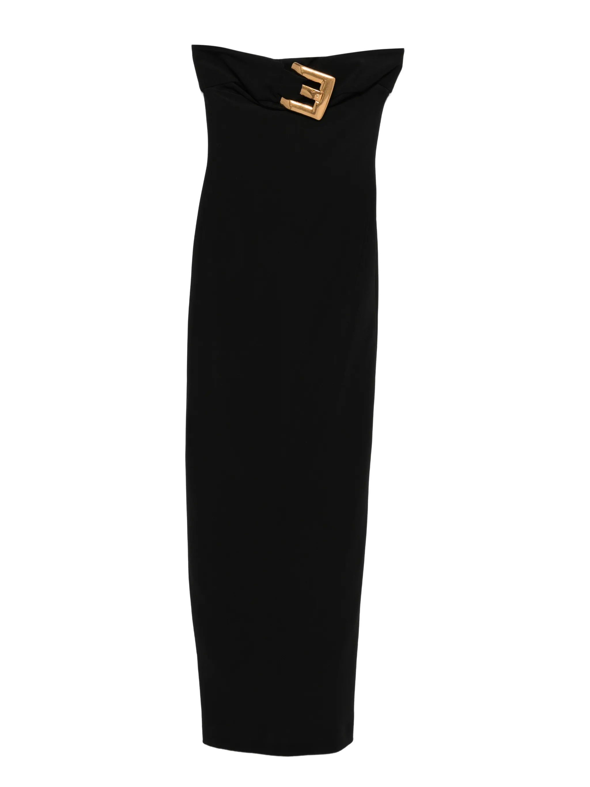 strapless maxi dress
