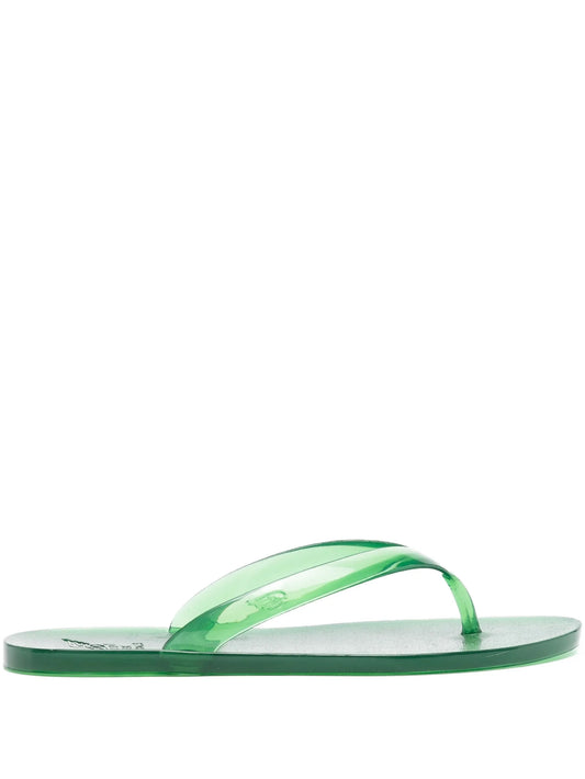 Jelly flip flops