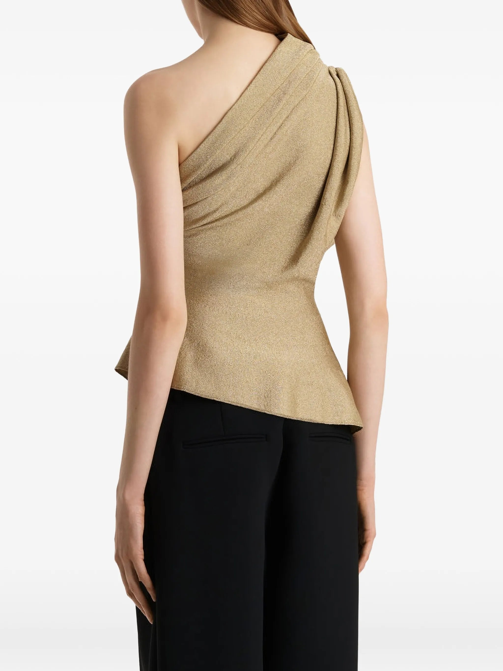 Aimee draped blouse