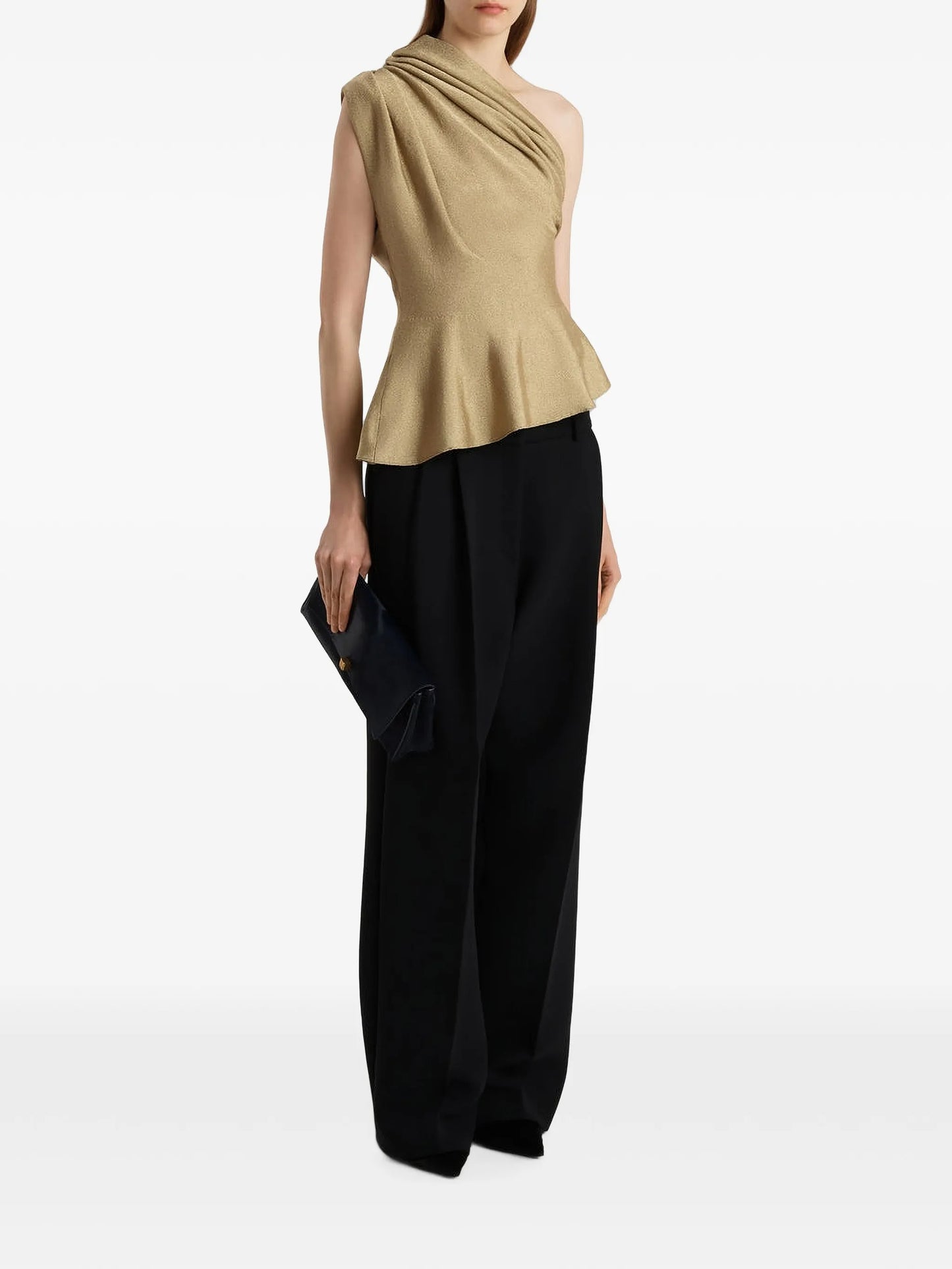 Aimee draped blouse