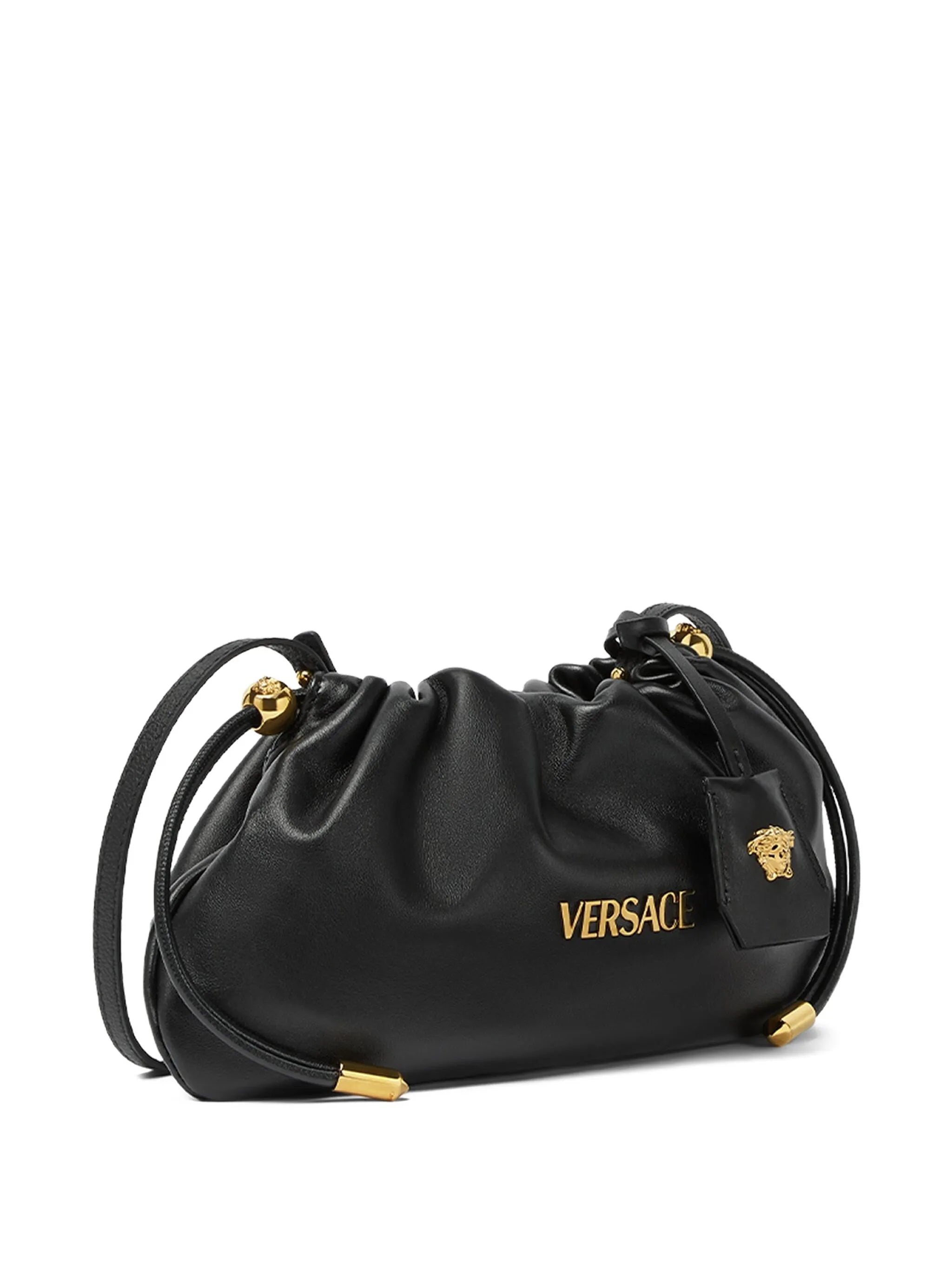 mini Tag drawstring clutch bag