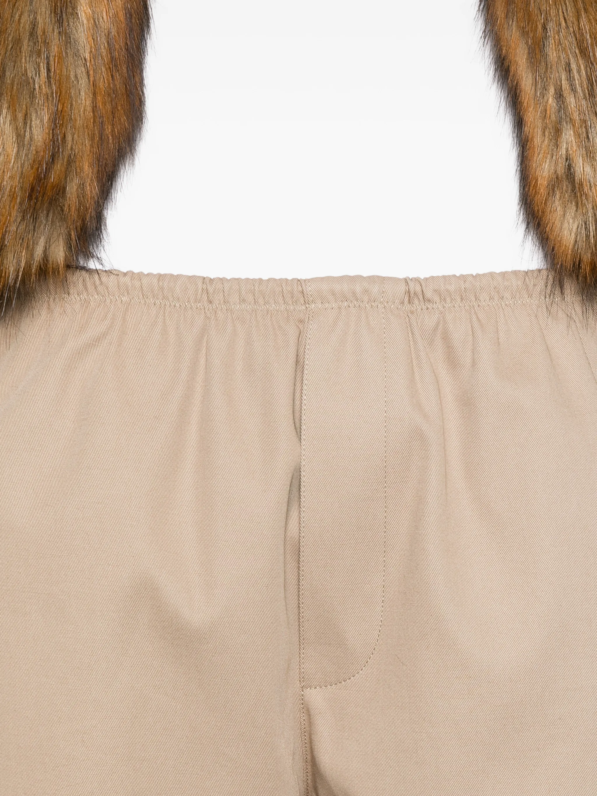 pre-styled mid-rise track pant
