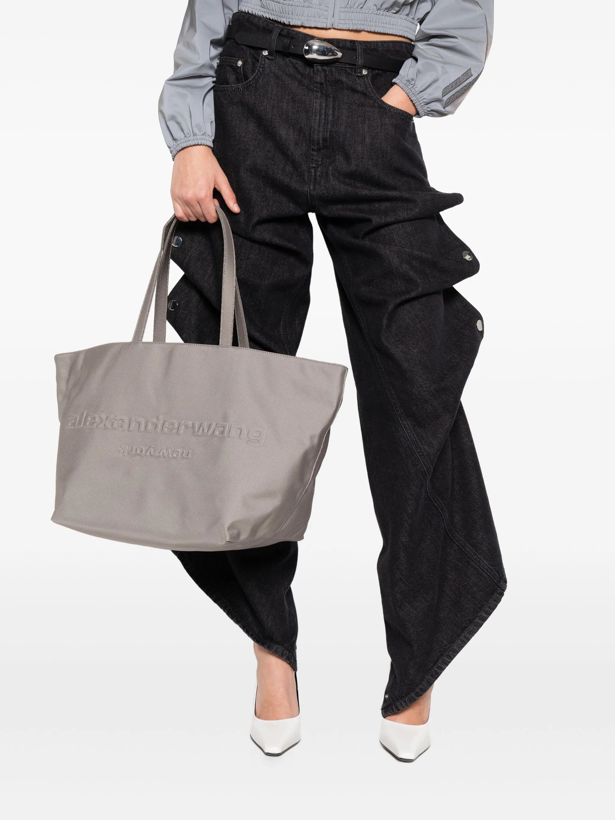 Canvas Punch Large Tote