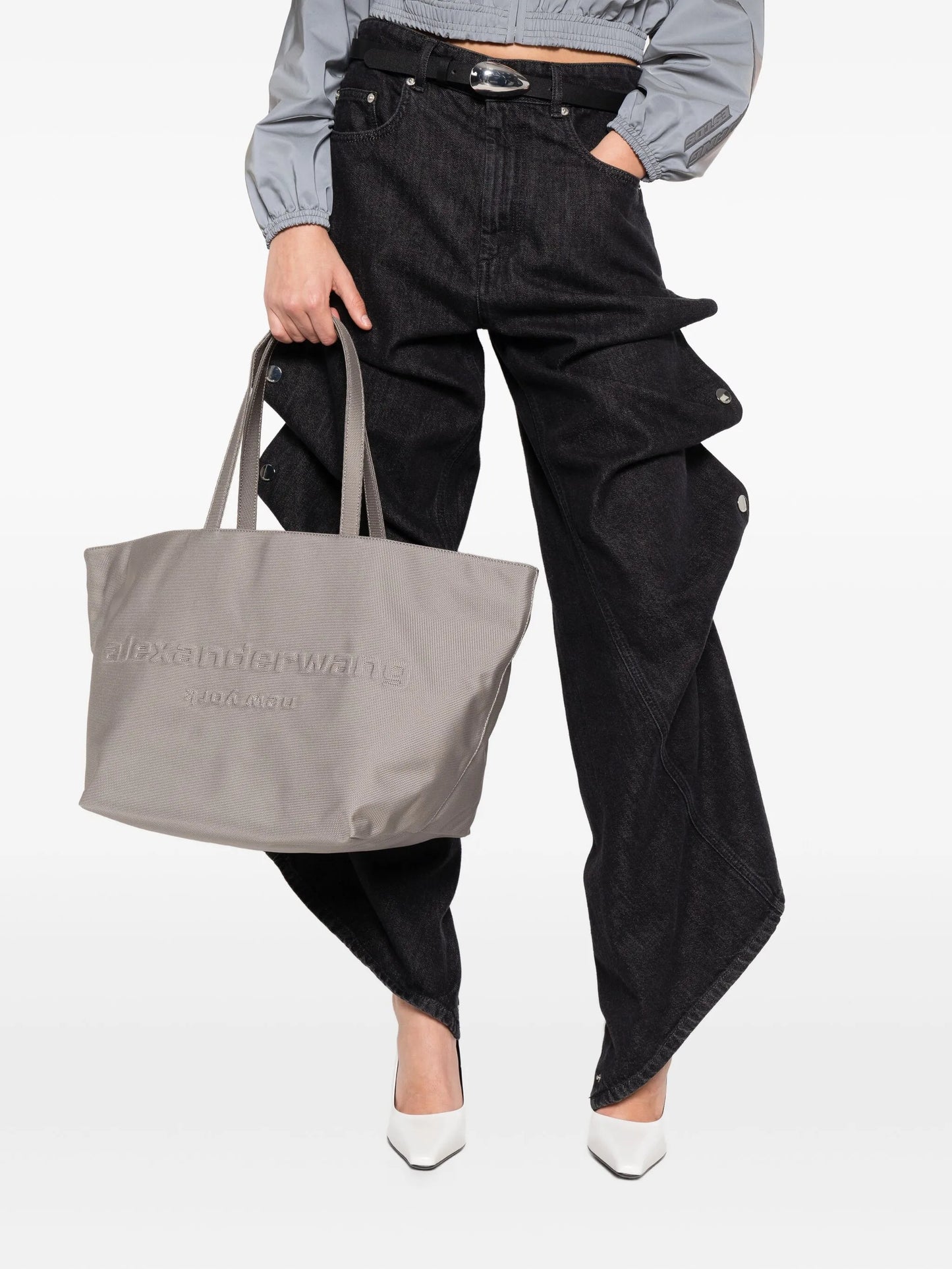 Canvas Punch Large Tote