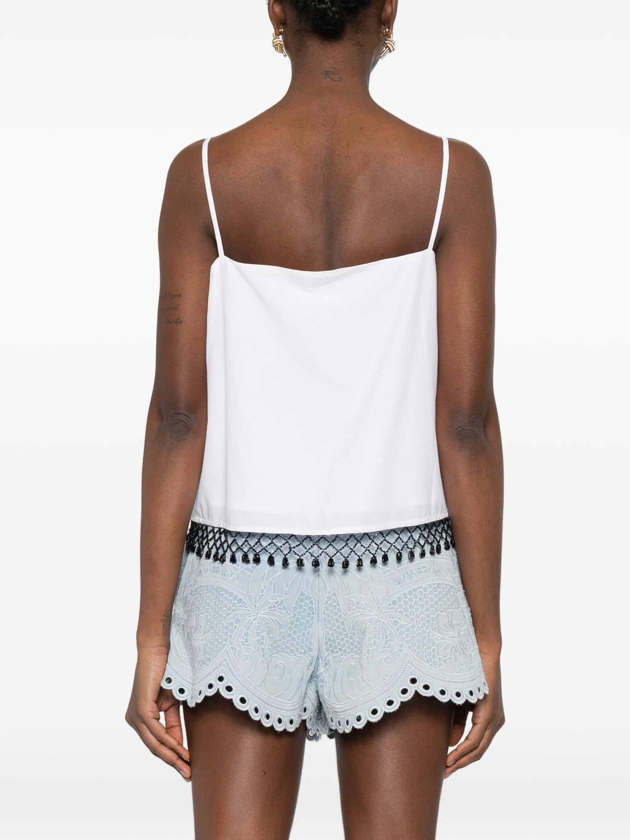 Rosebloom floral-print top