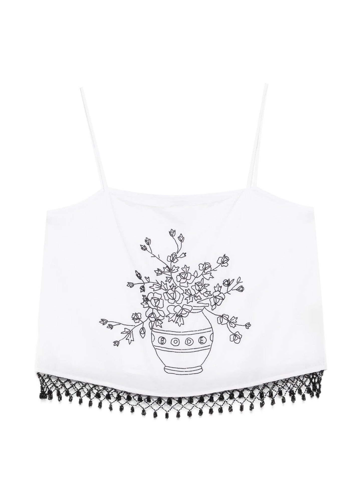 Rosebloom floral-print top