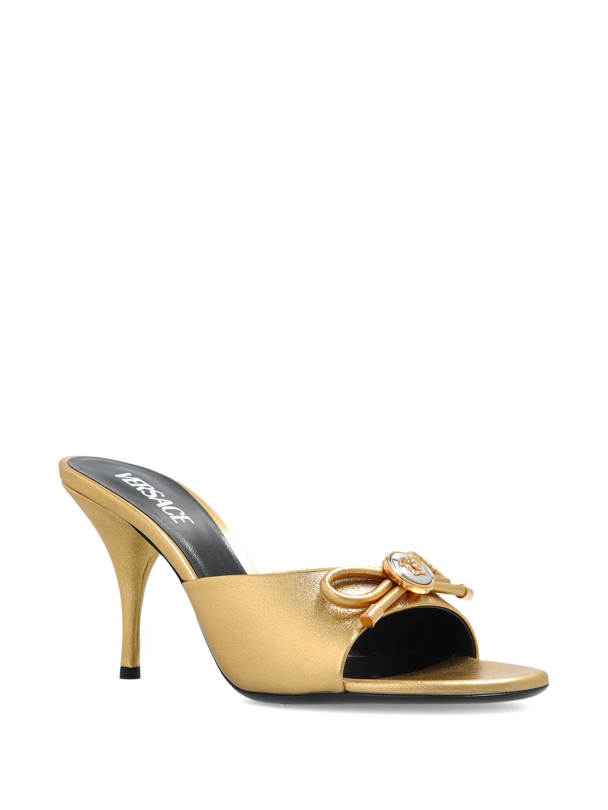 Opera bow-detail sandals