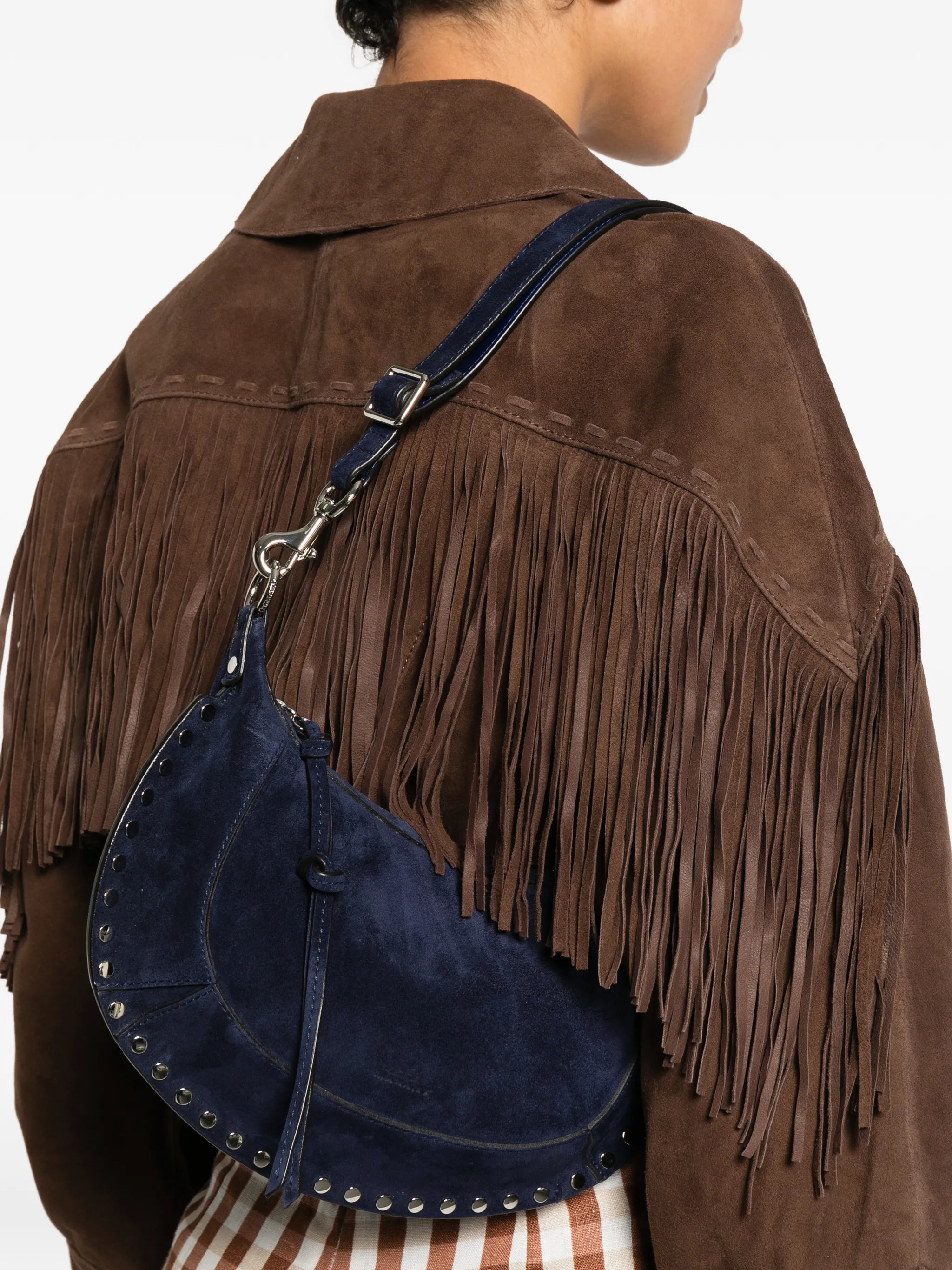 Oskan Moon studded shoulder bag