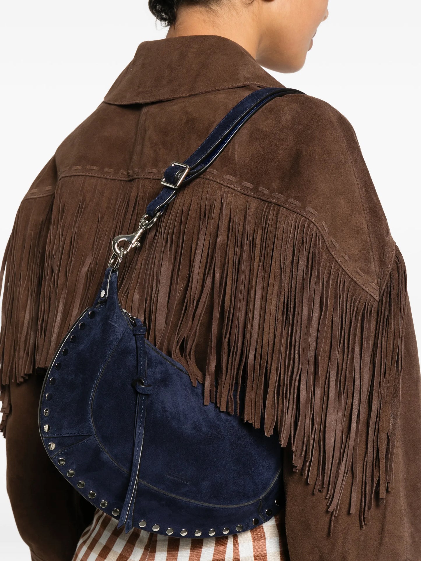 Oskan Moon studded shoulder bag