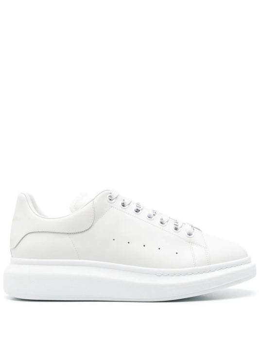 Oversized leather sneakers