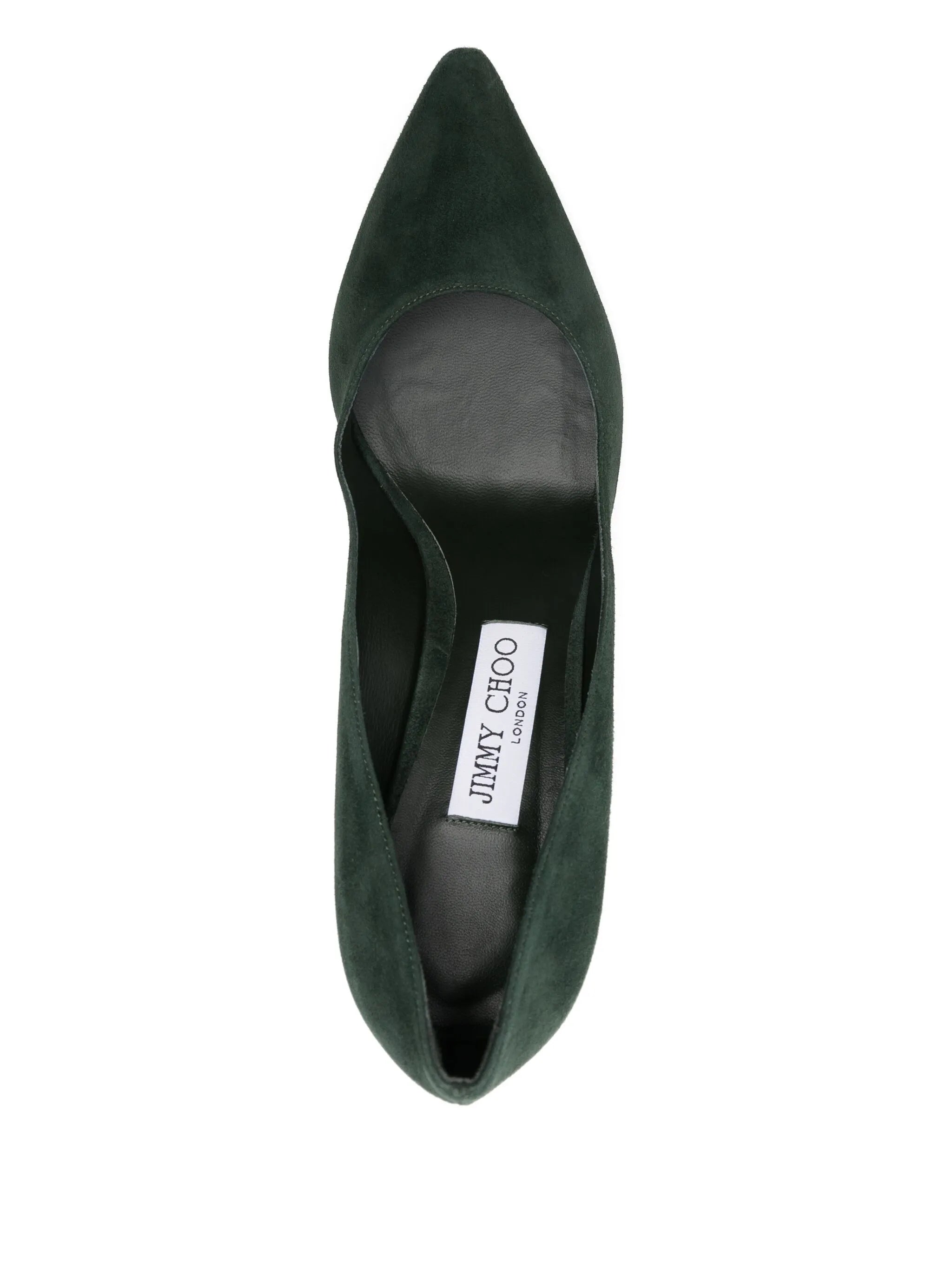 85mm Romy suede pumps