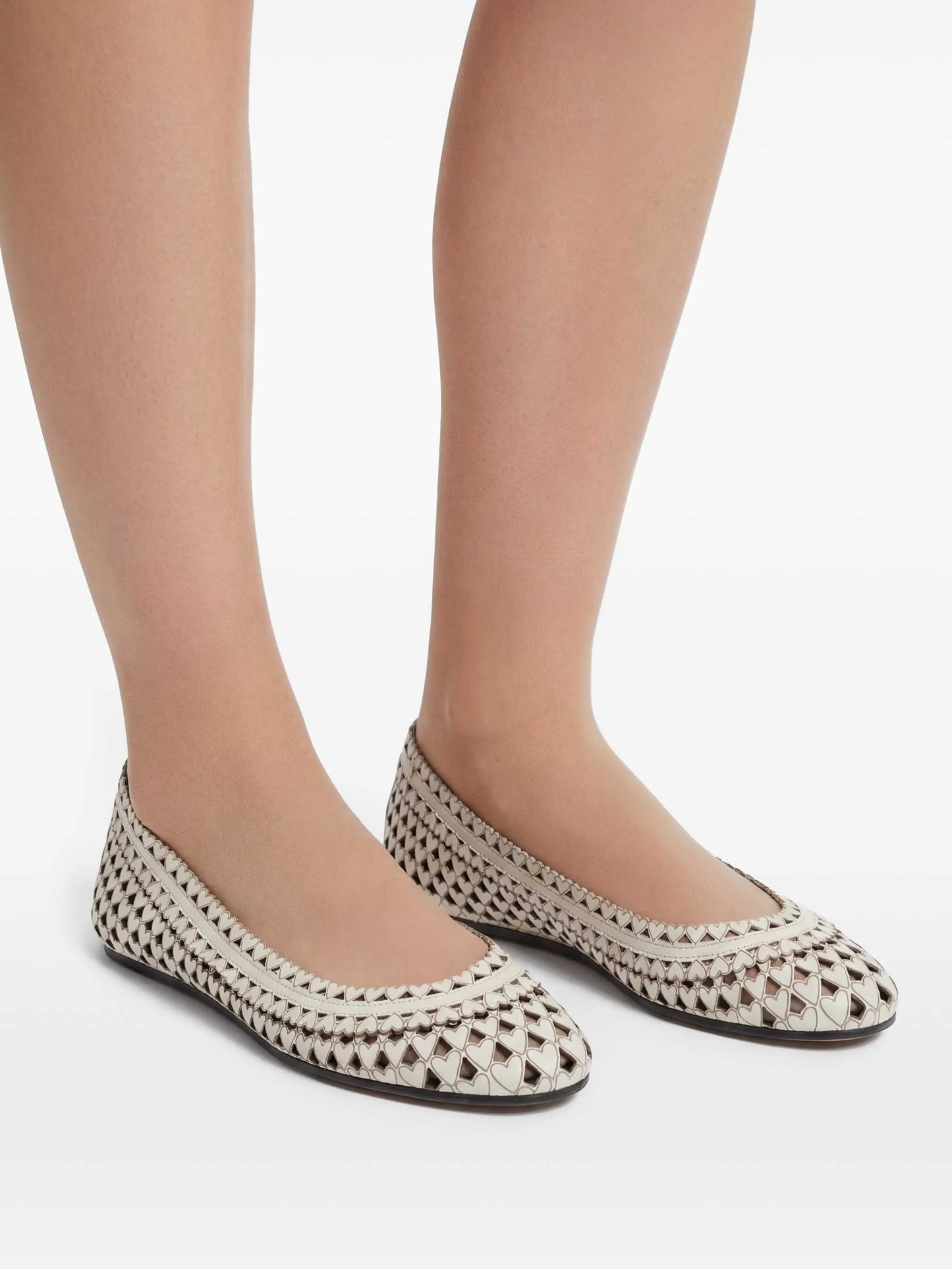 Belni leather ballet flats
