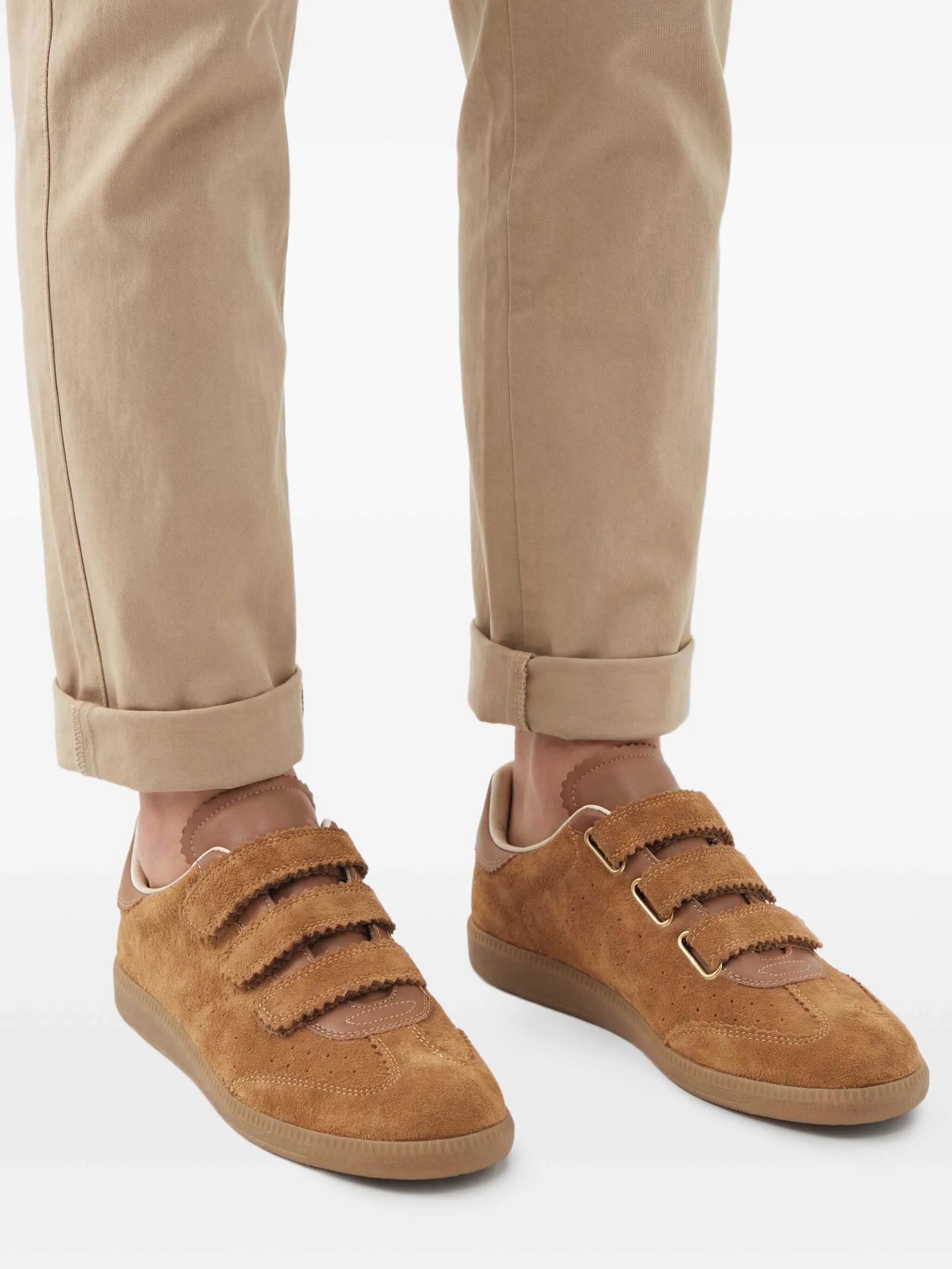 Beth suede low-top sneakers