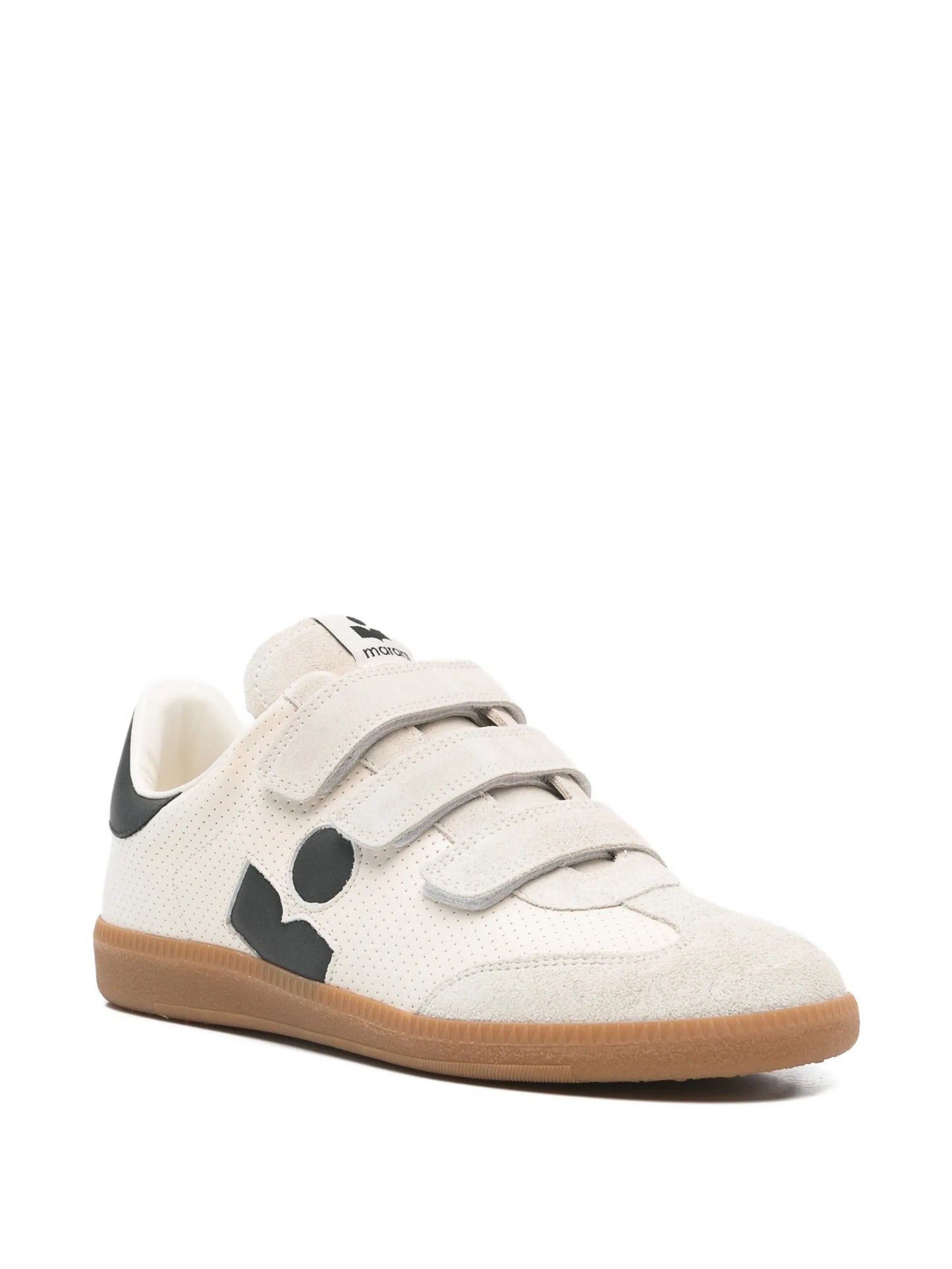 perforated side-logo beth sneakers