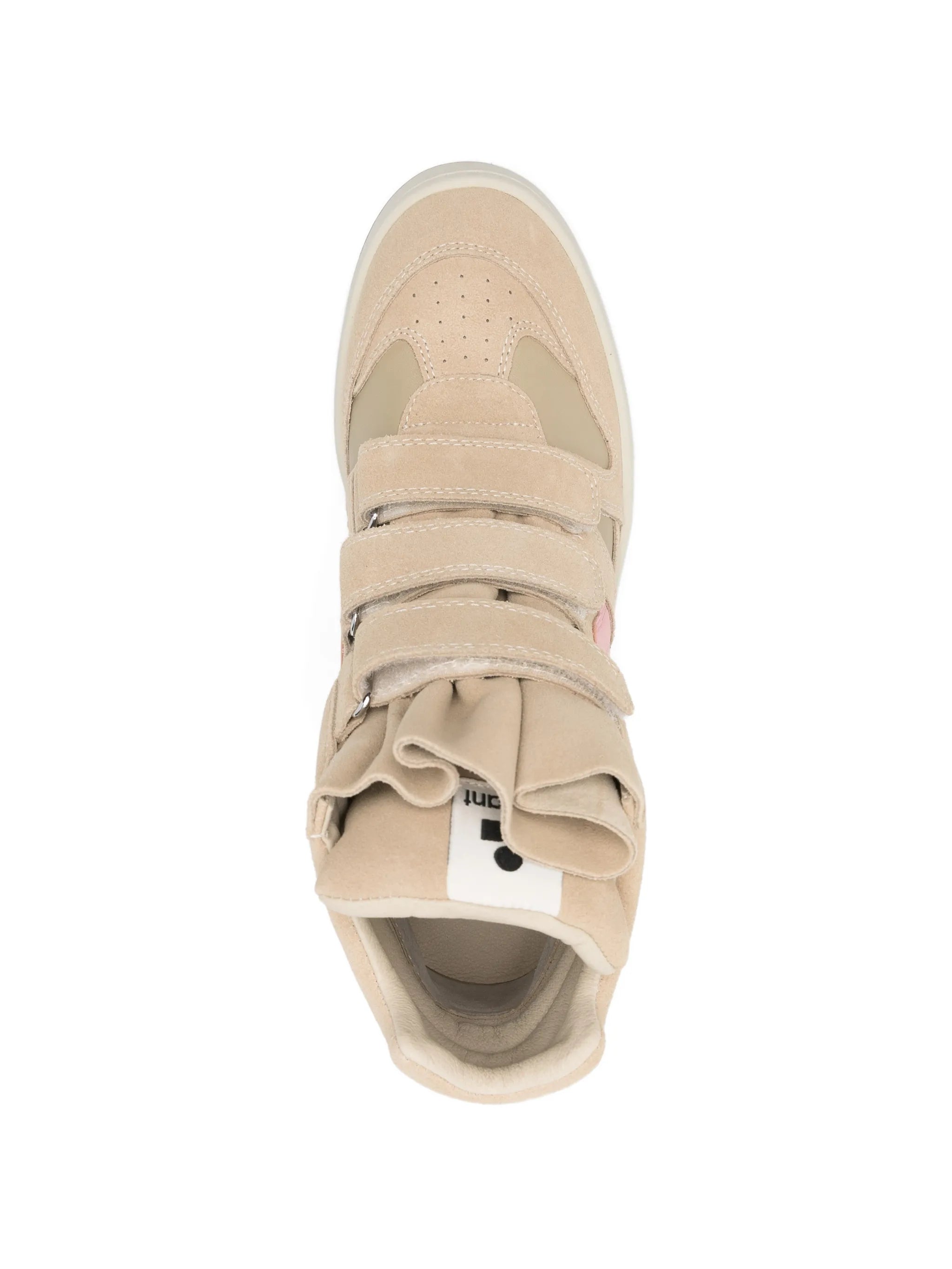high-top wedge sneakers