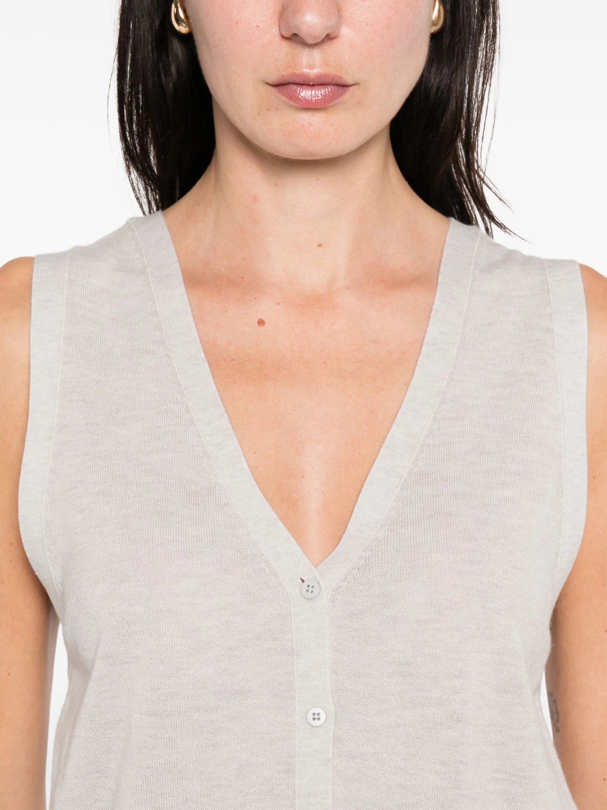 button vest