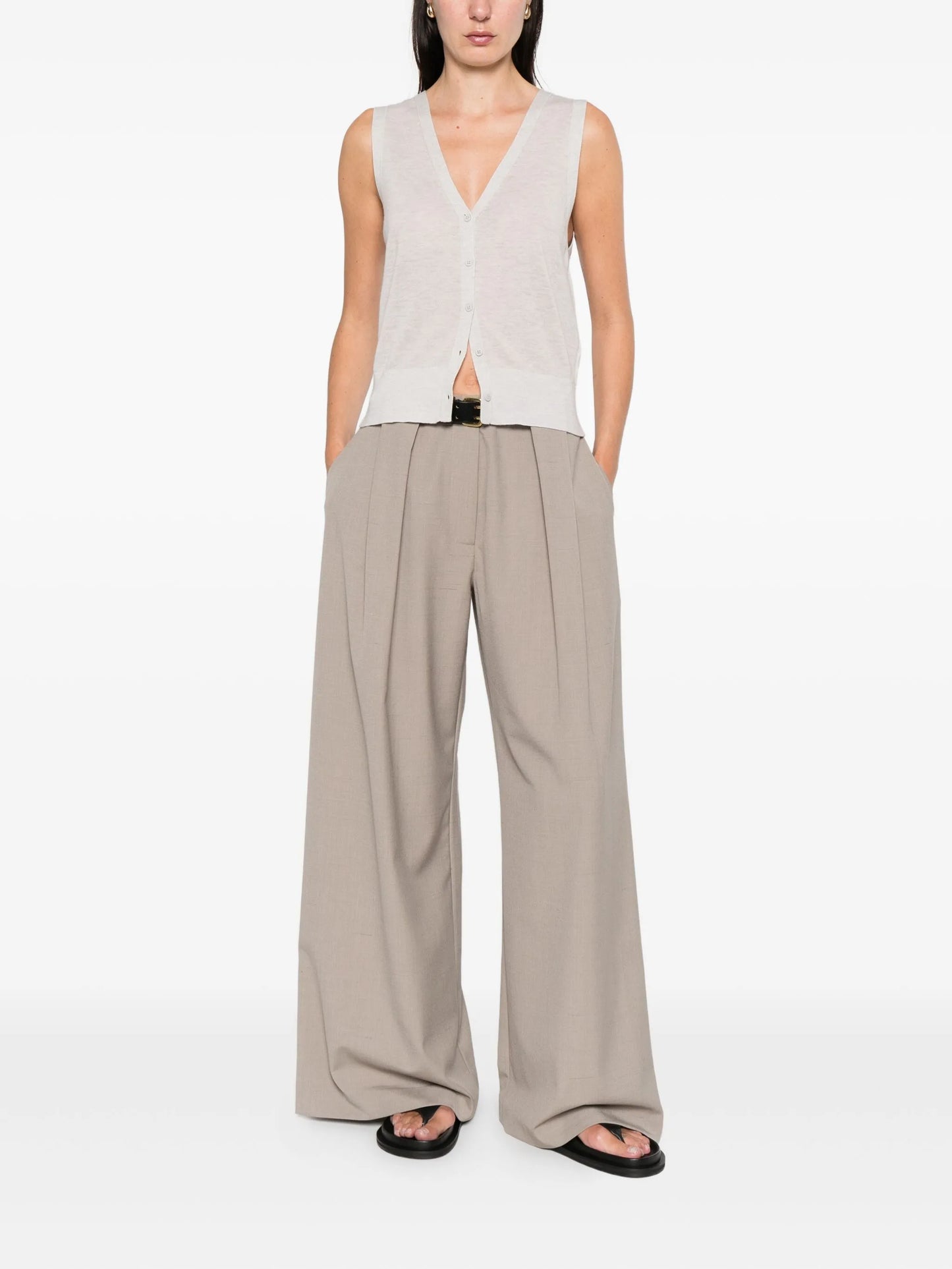 button vest