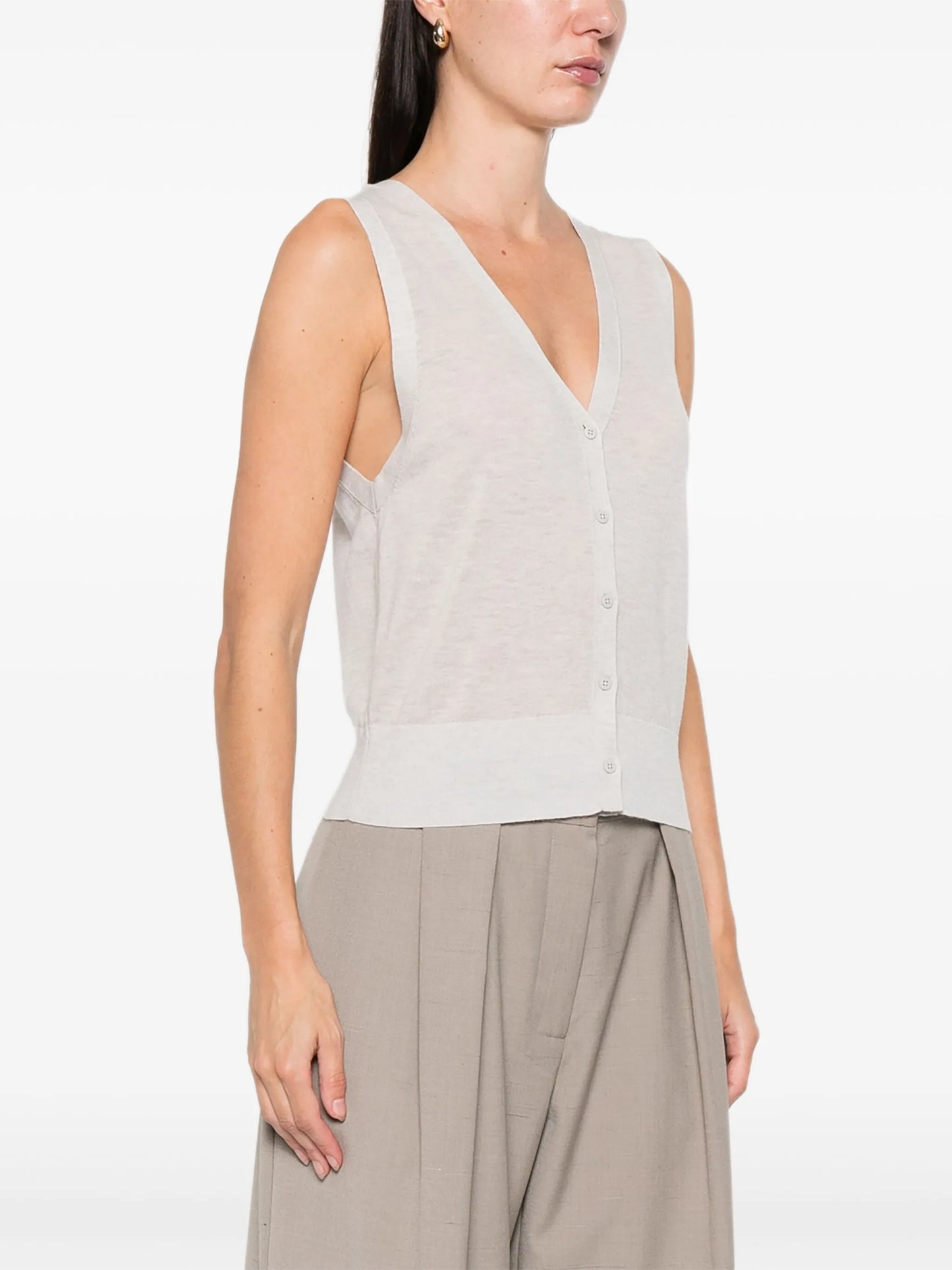 button vest