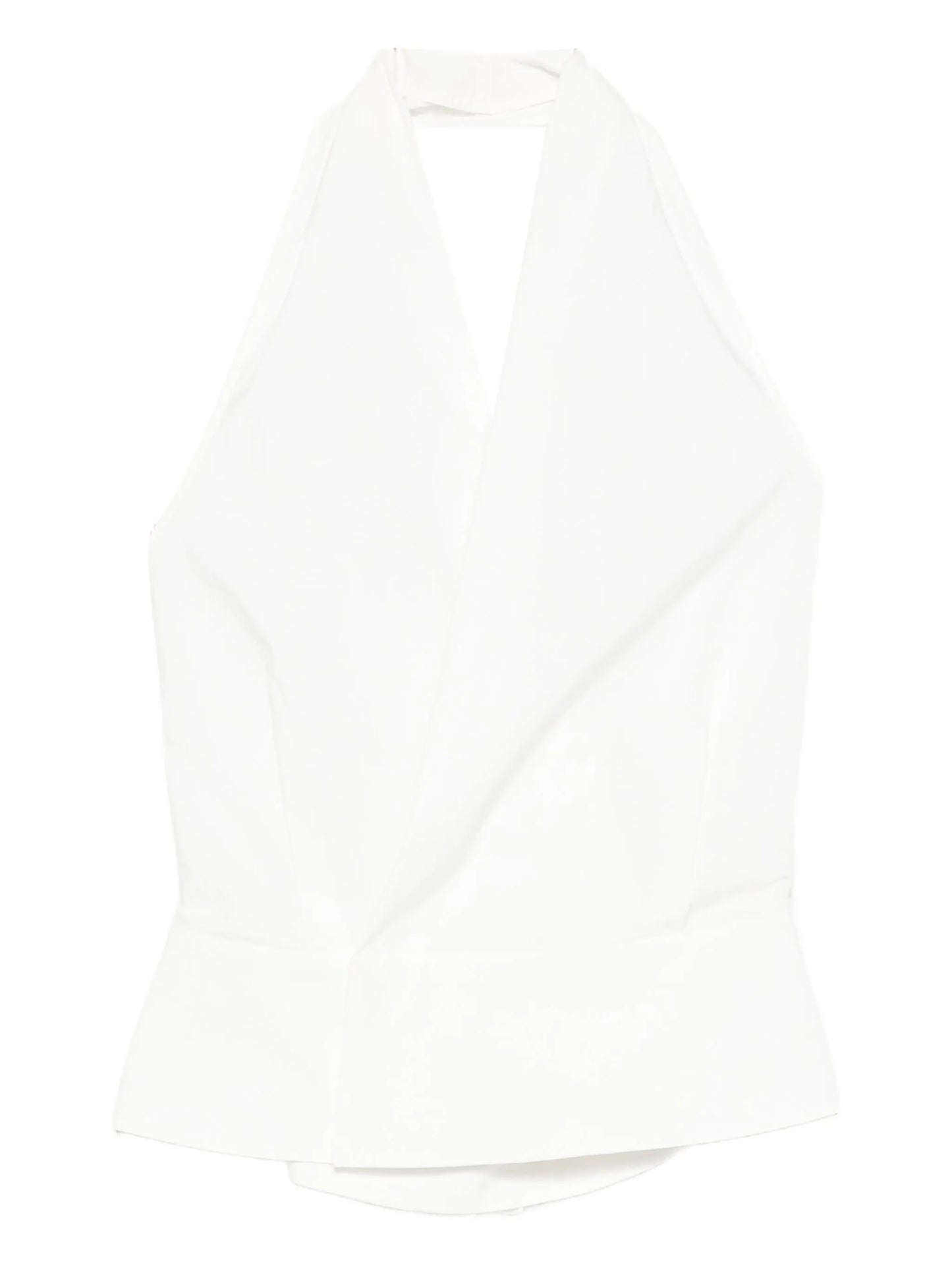 halter tie-back top
